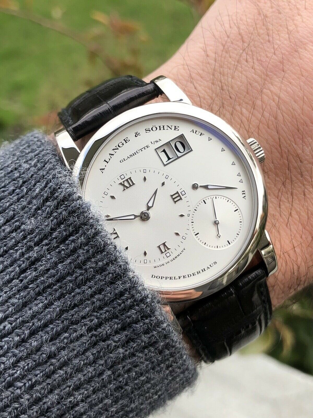 A. Lange and Sohne Lange 1 White Gold 101.039 - 2010