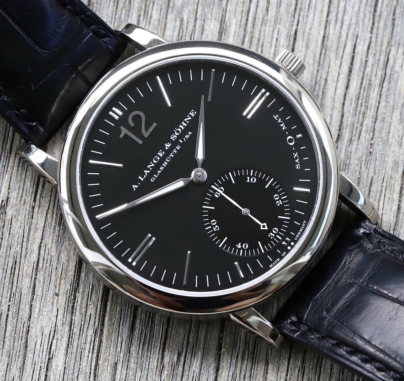 A. Lange and Sohne Langematik Saxonia 301.027 2004 Watch Vault Australia