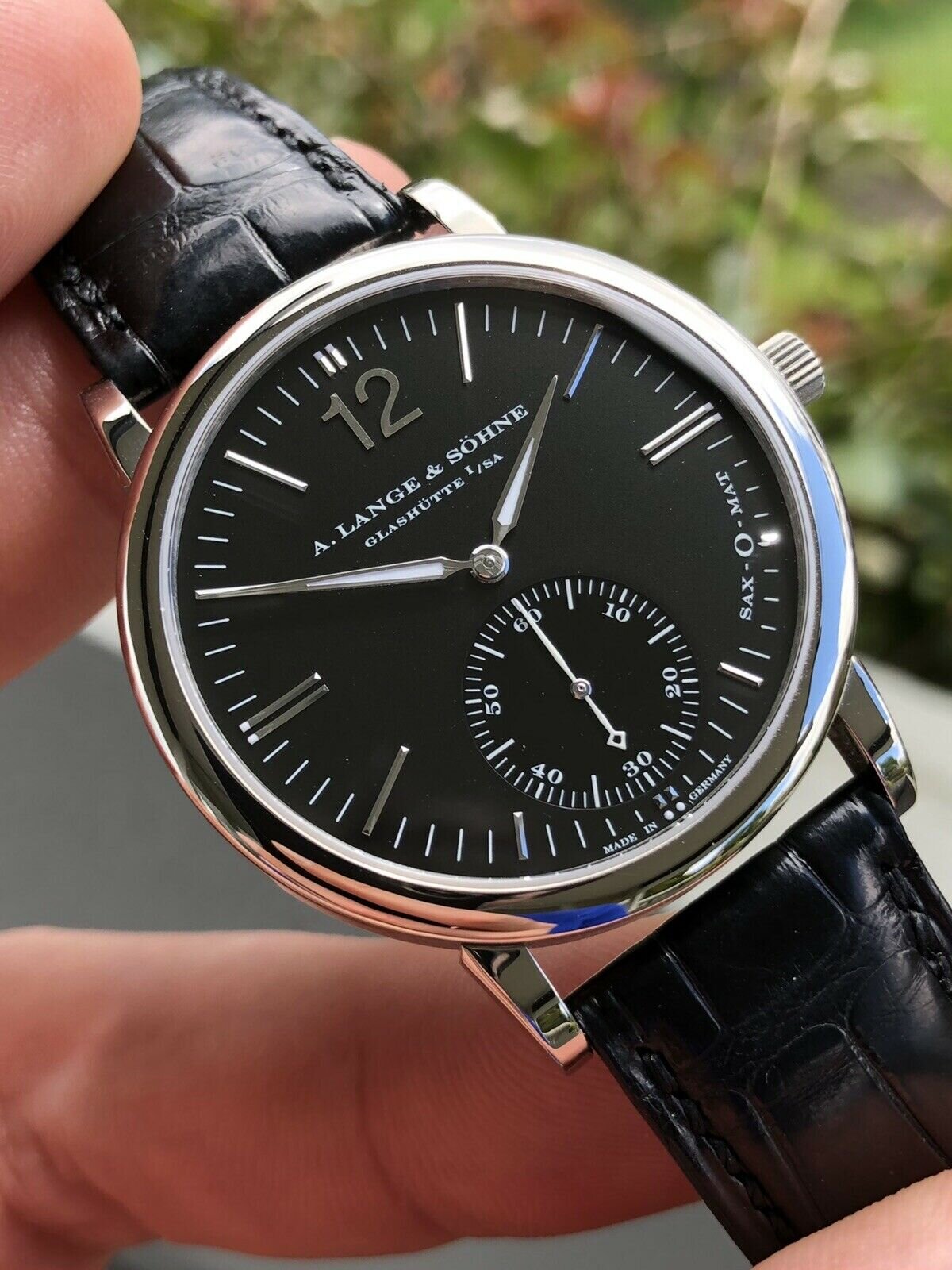 A. Lange and Sohne Langematik Saxonia 301.027 2004 Watch Vault Australia