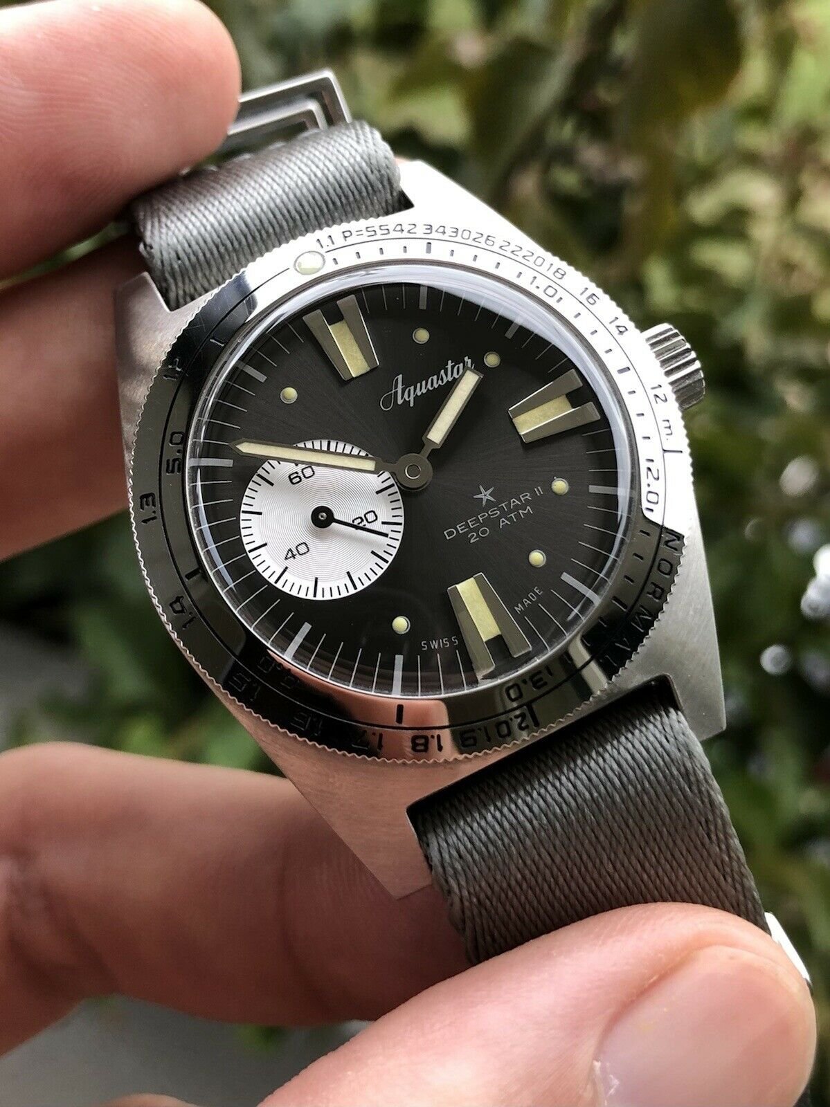 Aquastar Deepstar II Steel Grey 22129031T1 2021 Watch Vault Australia
