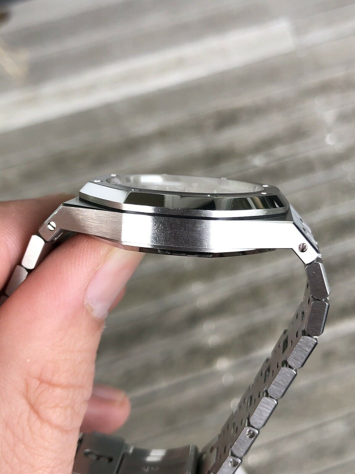 Audemars Piguet Royal Oak 15450ST Silver - 2015 with box and papers