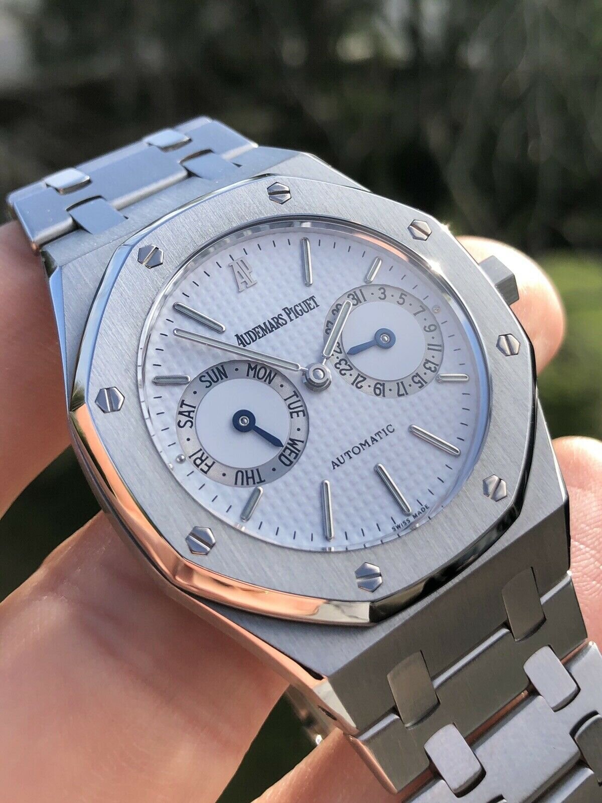 Audemars Piguet Royal Oak 25572ST Owl box and service papers Watch Vault Australia