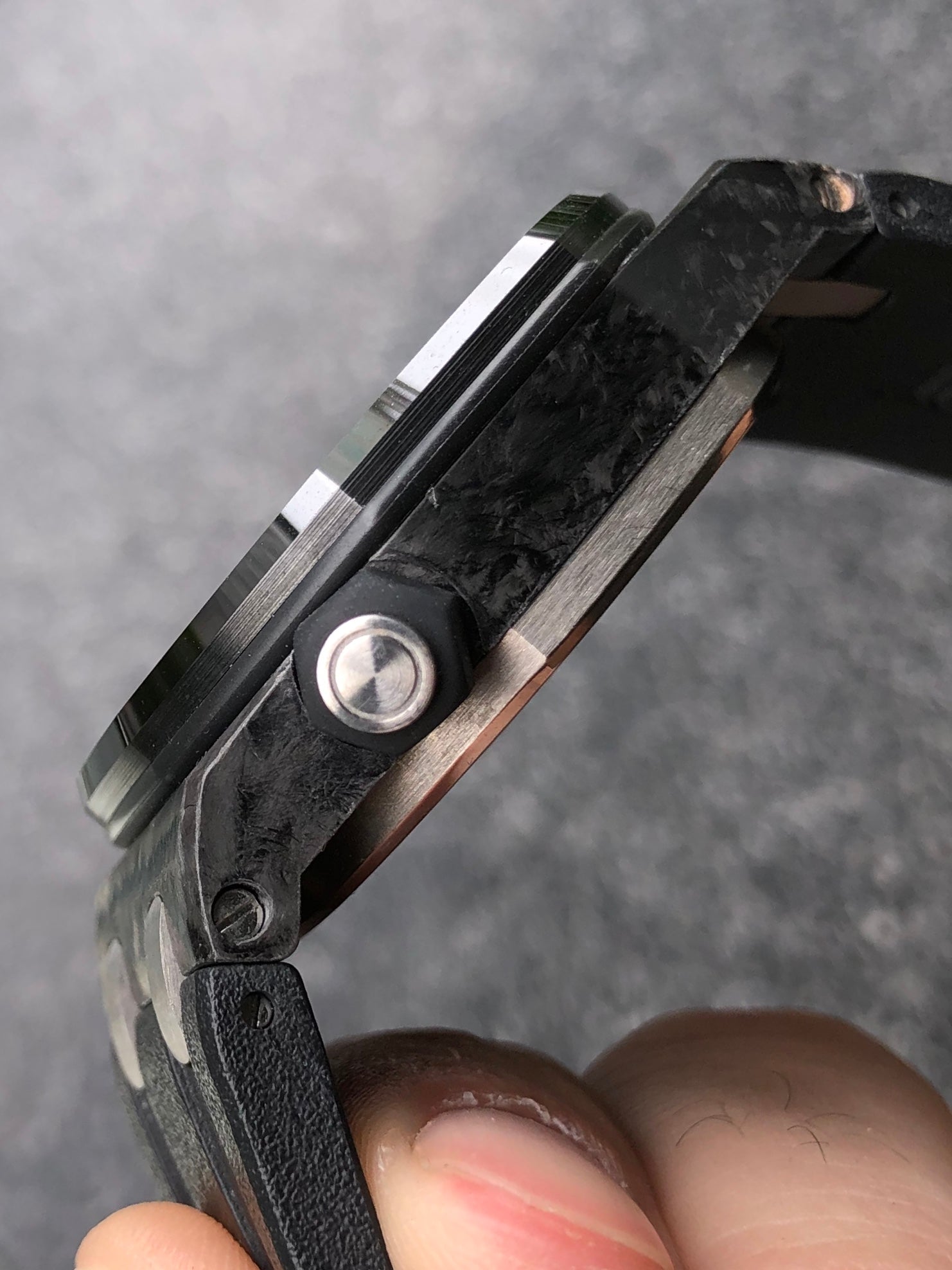 Audemars Piguet Royal Oak Offshore Diver Forged Carbon Ref 15706AU.OO.A002CA.01