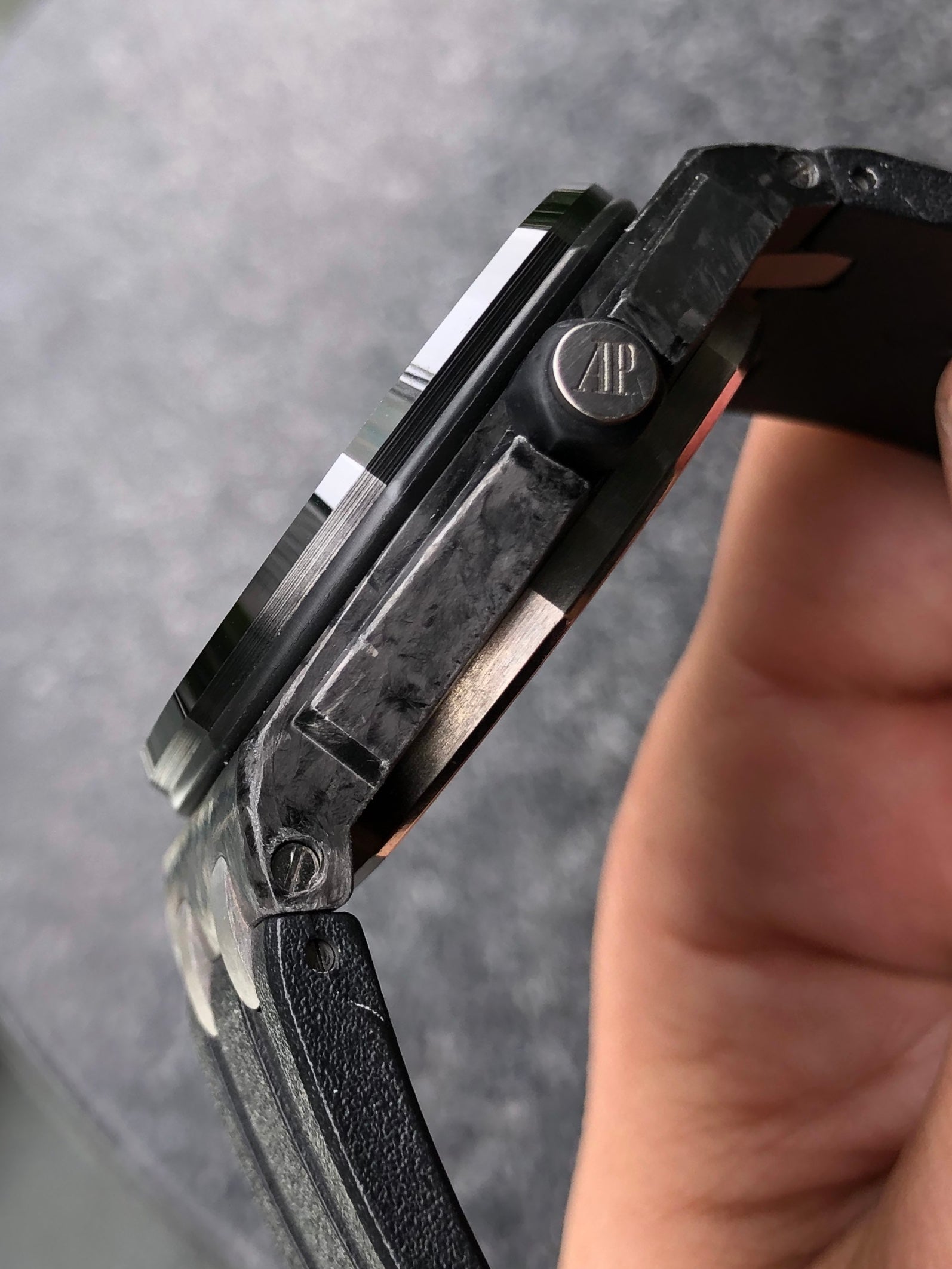 Audemars Piguet Royal Oak Offshore Diver Forged Carbon Ref 15706AU