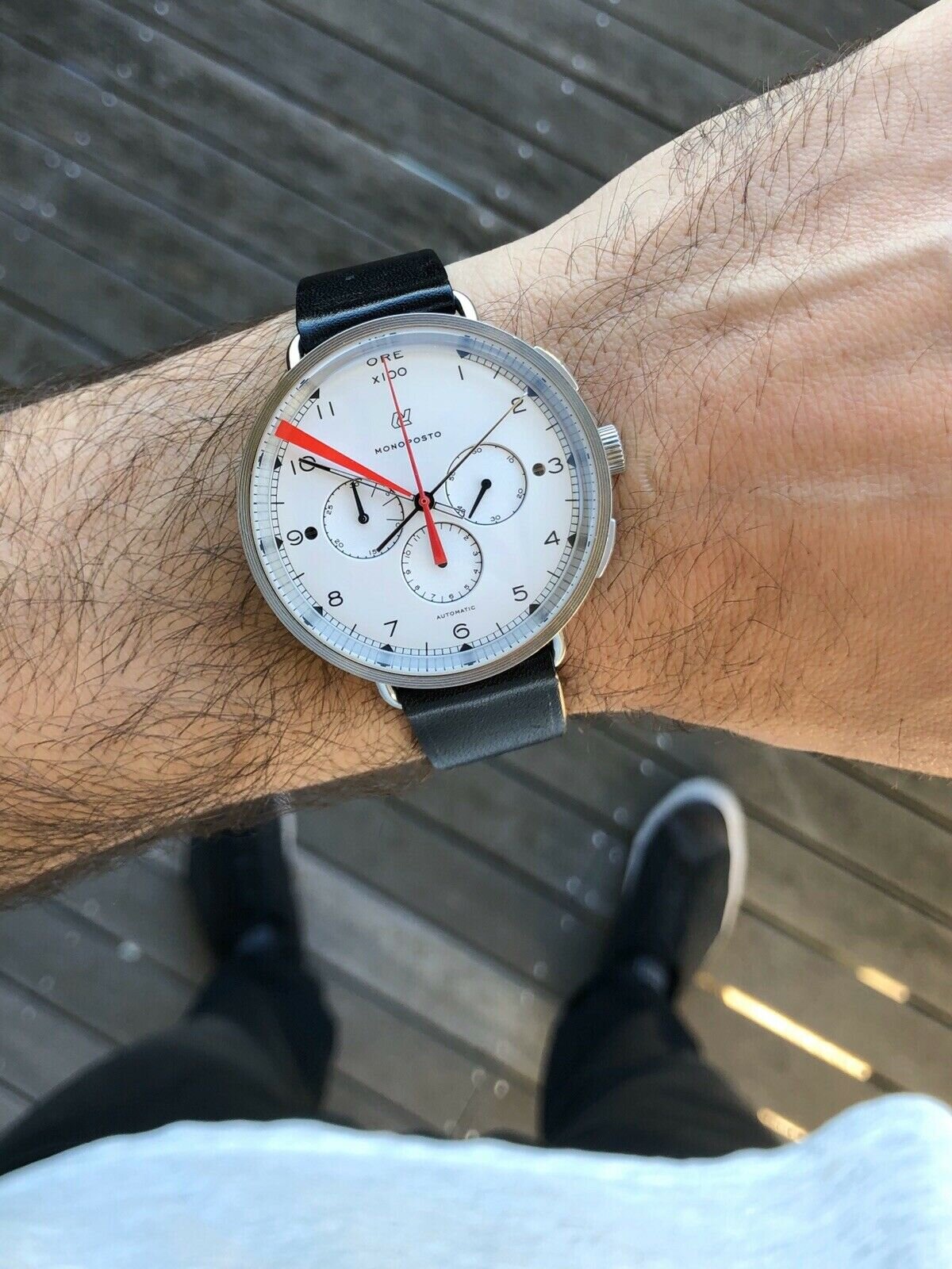 Autodromo Monoposto Chronograph Silver Dial