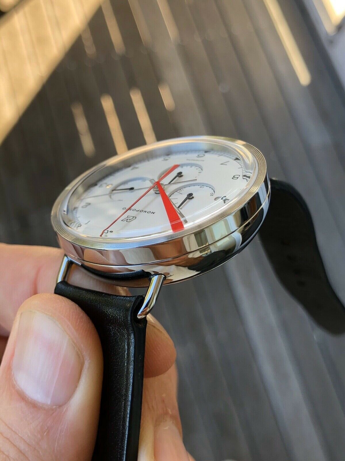 Autodromo Monoposto Chronograph Silver Dial