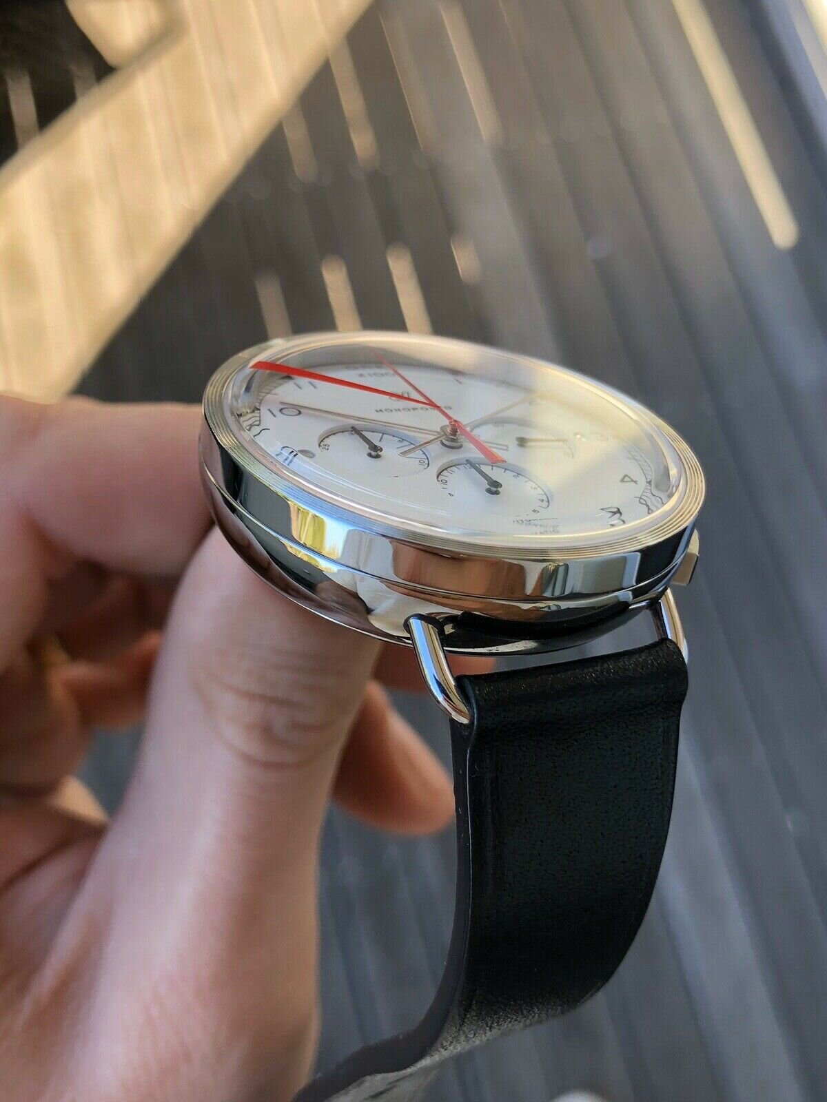 Autodromo Monoposto Chronograph Silver Dial