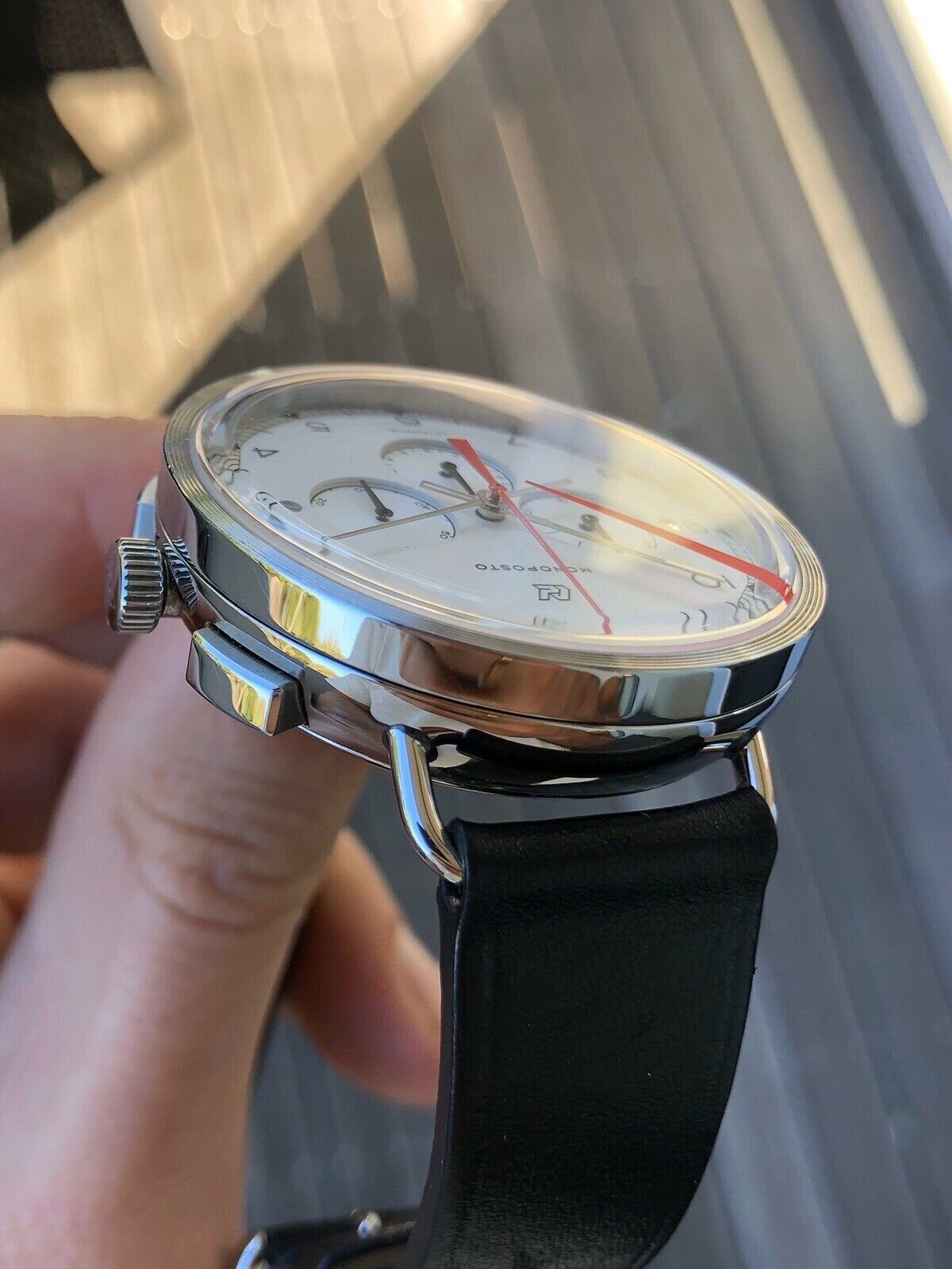 Autodromo Monoposto Chronograph Silver Dial