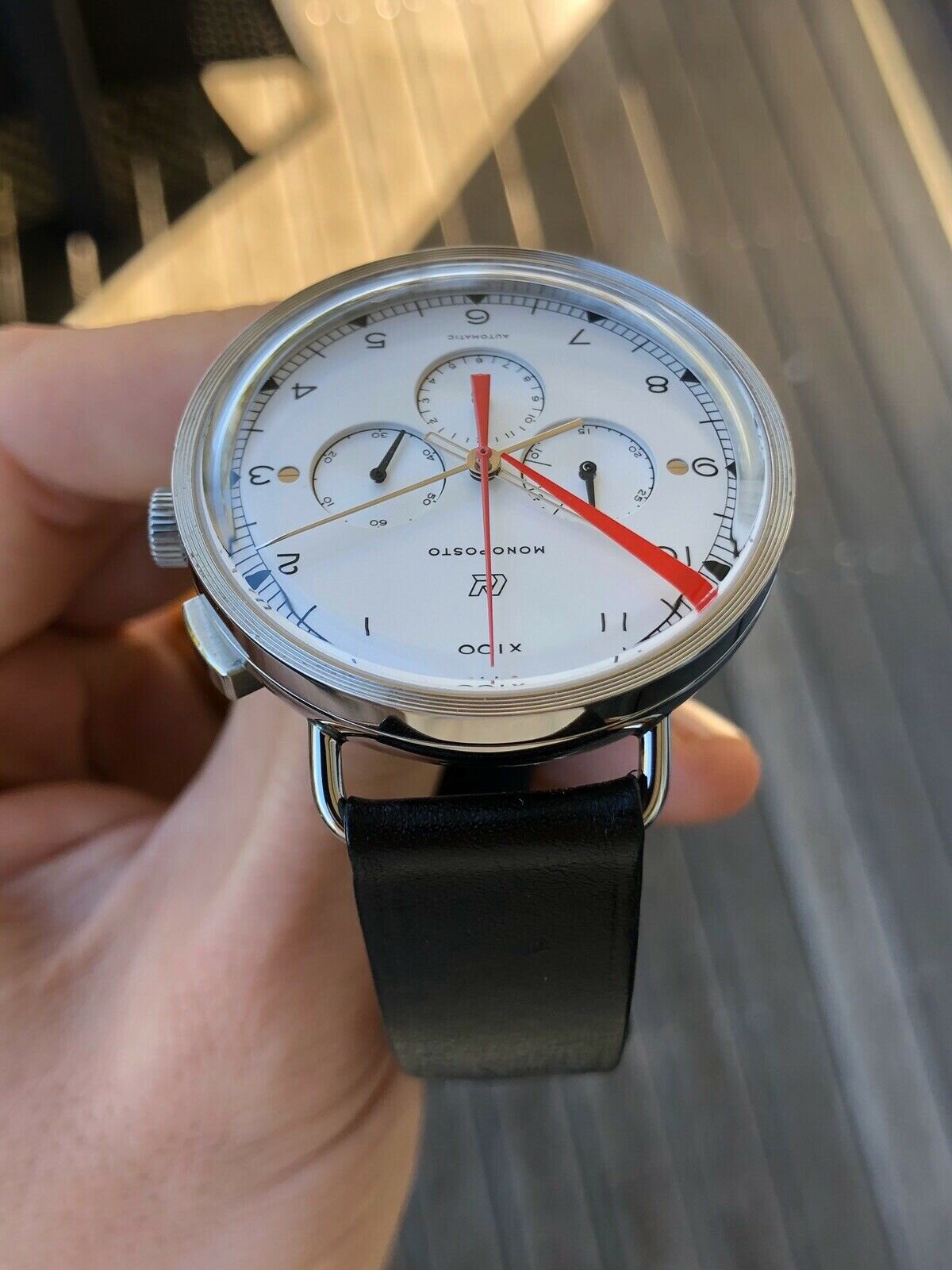 Autodromo Monoposto Chronograph Silver Dial