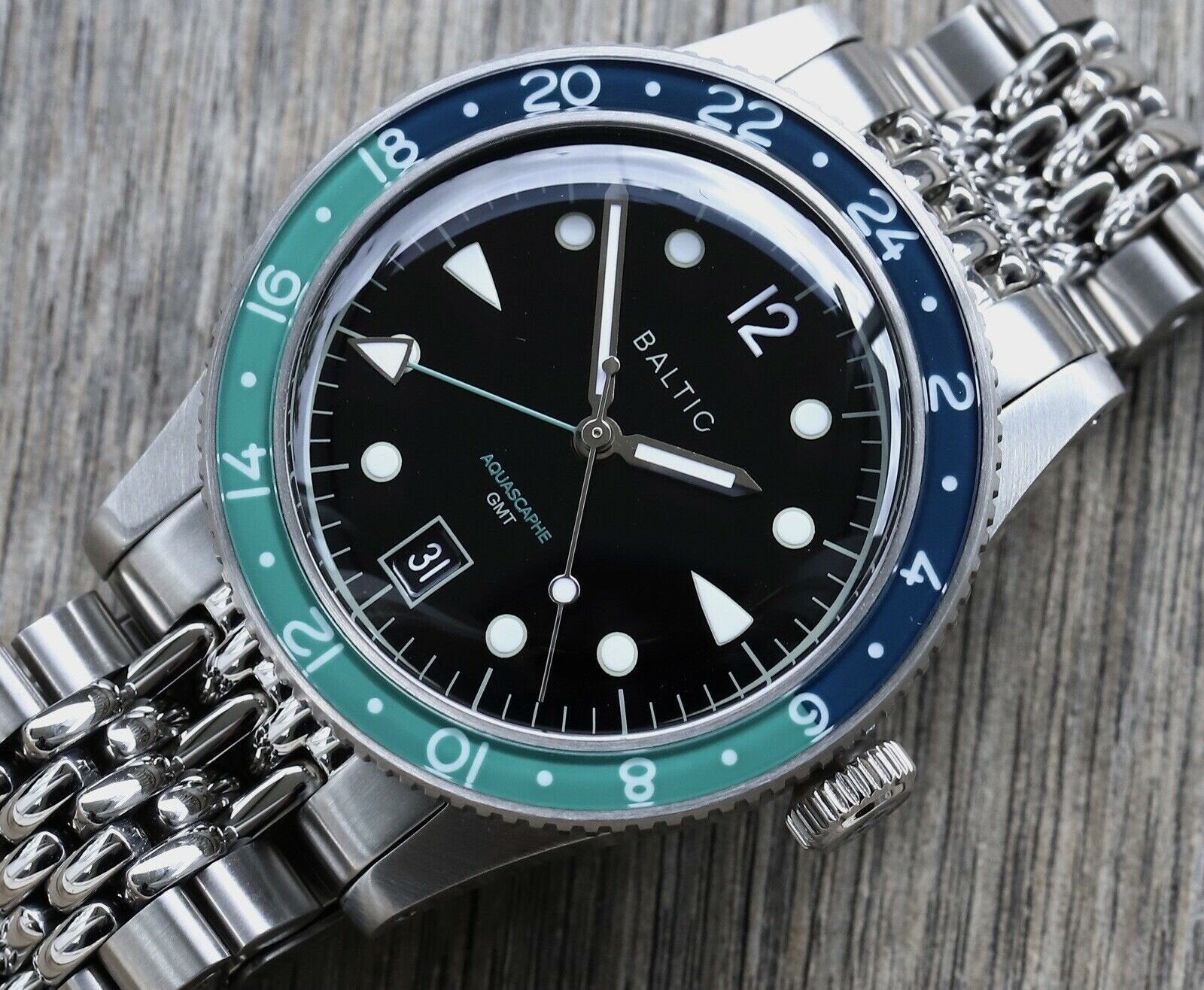 Baltic Aquascaphe GMT Green/Blue - 2020