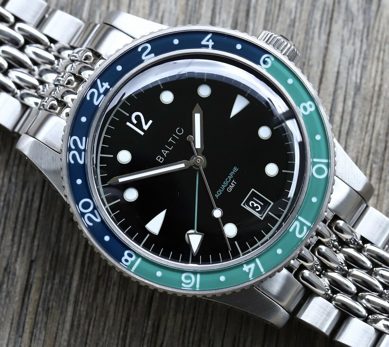 Baltic Aquascaphe GMT Green/Blue - 2020