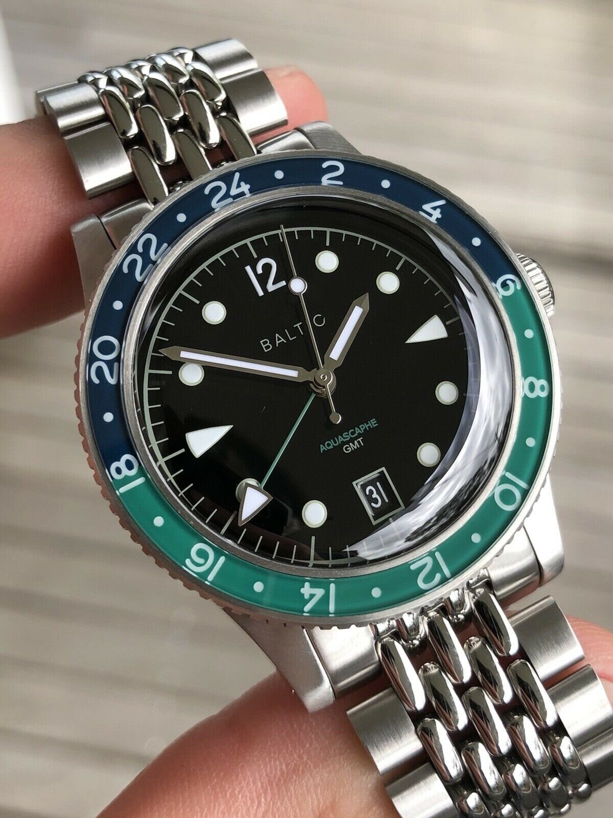 Baltic Aquascaphe GMT Green/Blue - 2020