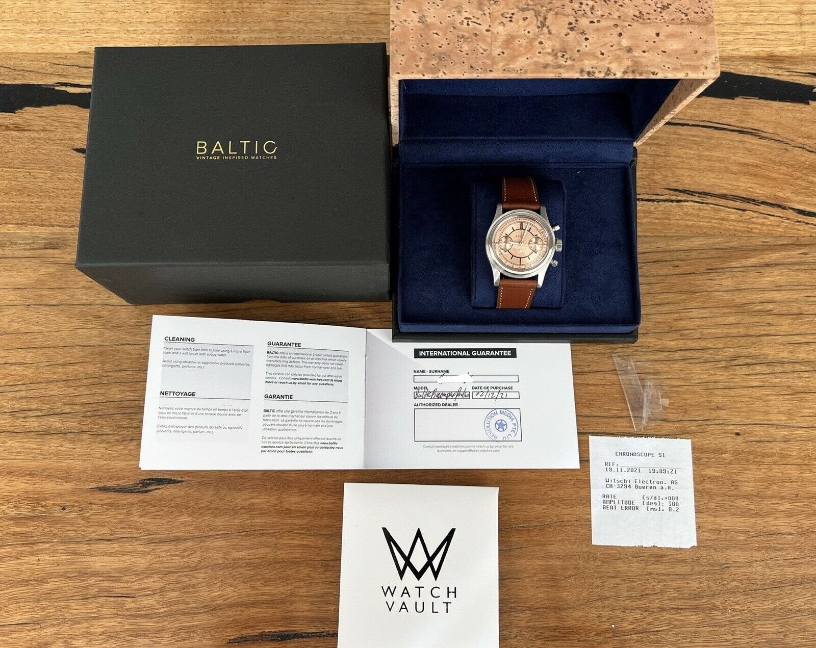 Baltic Bicompax Pulso for Revolution The Rake Watch Vault