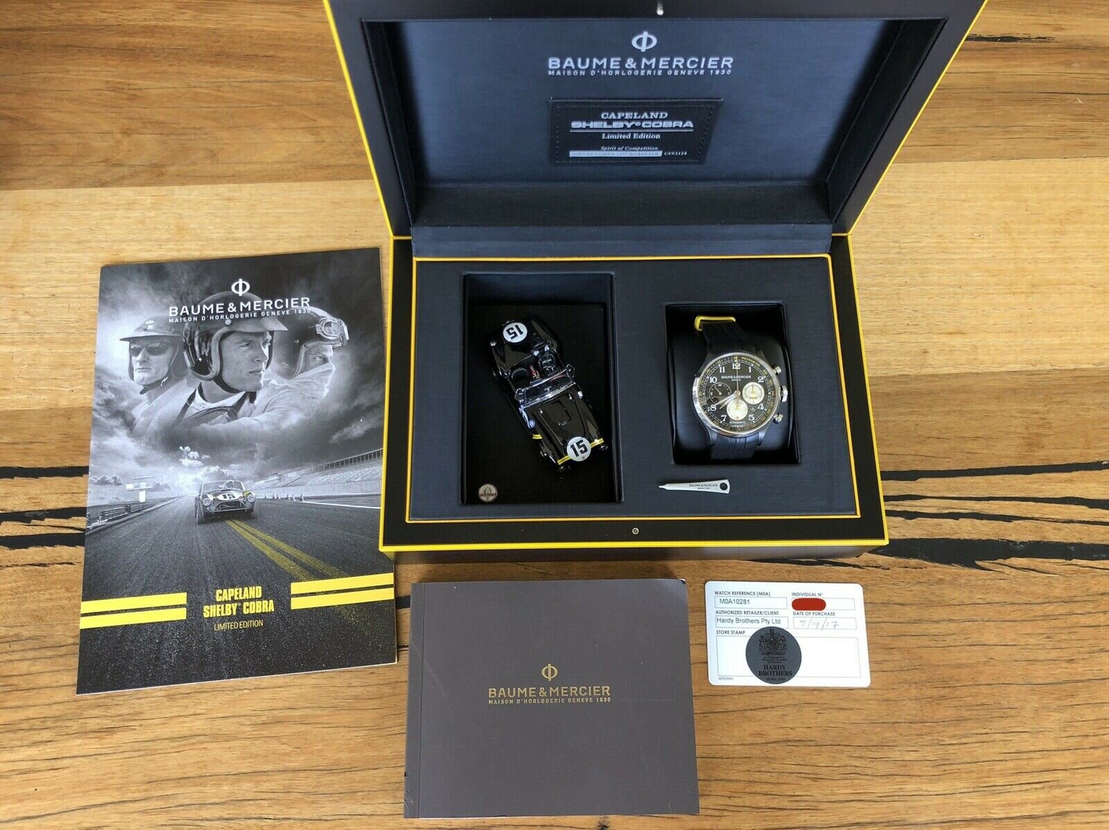 Baume mercier shelby cobra for sale online