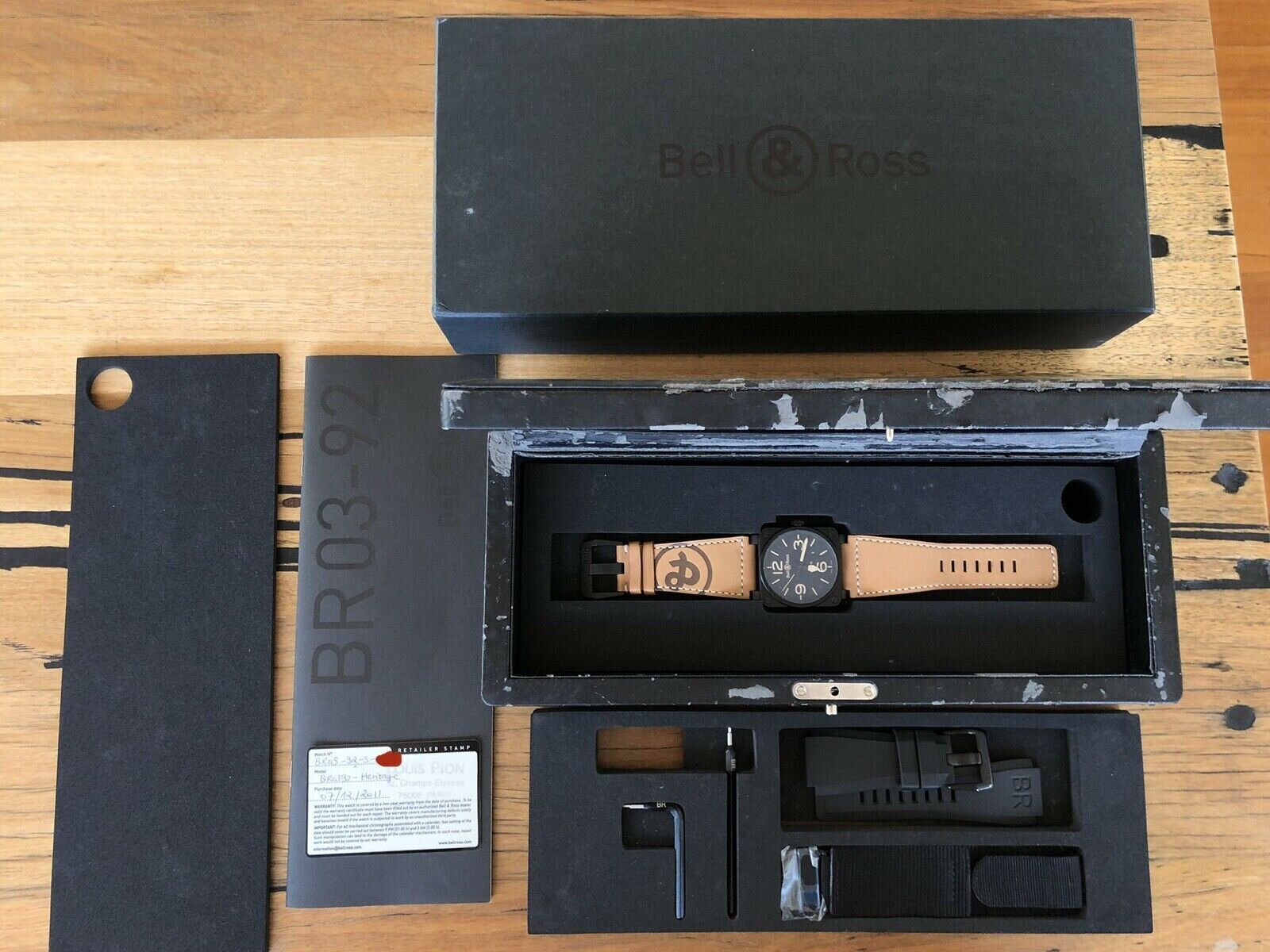 Bell &amp; Ross BR03-92-S PVD Heritage - 2011
