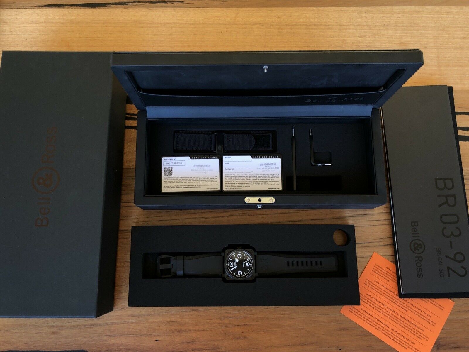 Bell &amp; Ross BR03-92 BL-CE Black Matte Ceramic - 2019