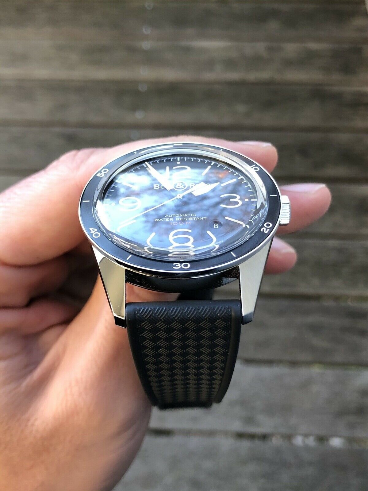 Bell &amp; Ross BR123 Sport Heritage BRV123-ST-HERSRB - 2019
