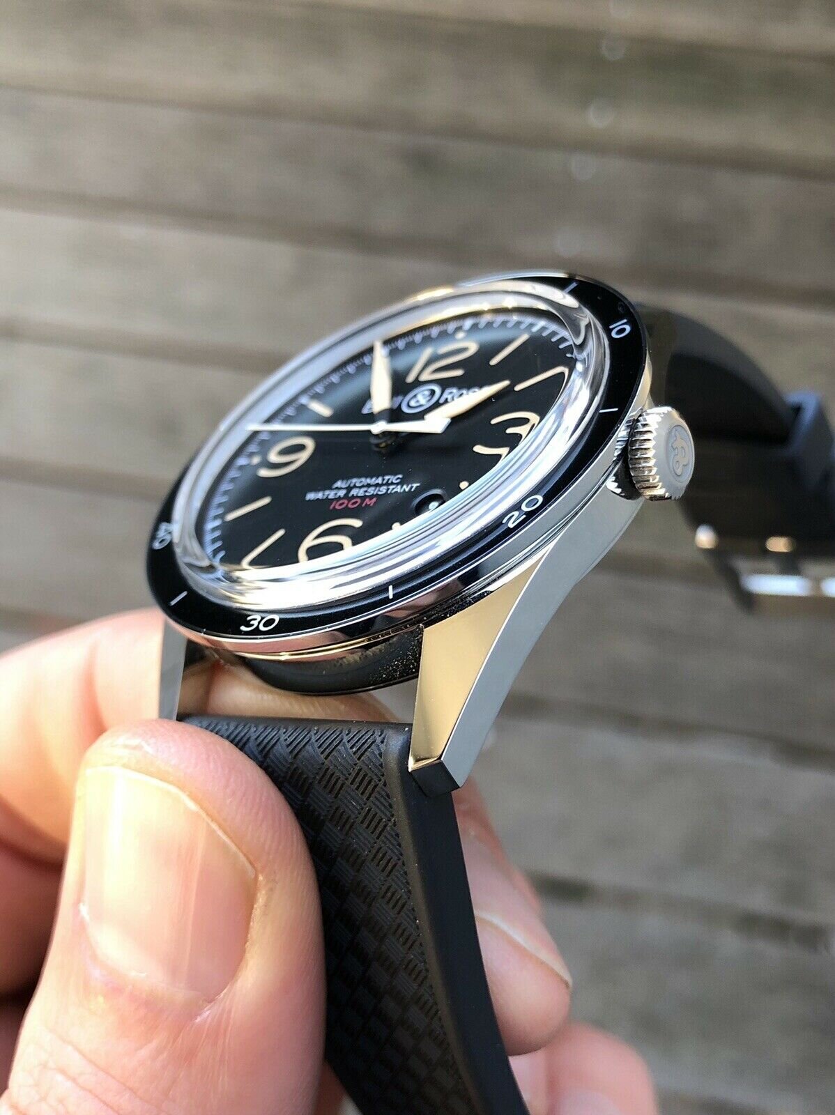 Bell &amp; Ross BR123 Sport Heritage BRV123-ST-HERSRB - 2019