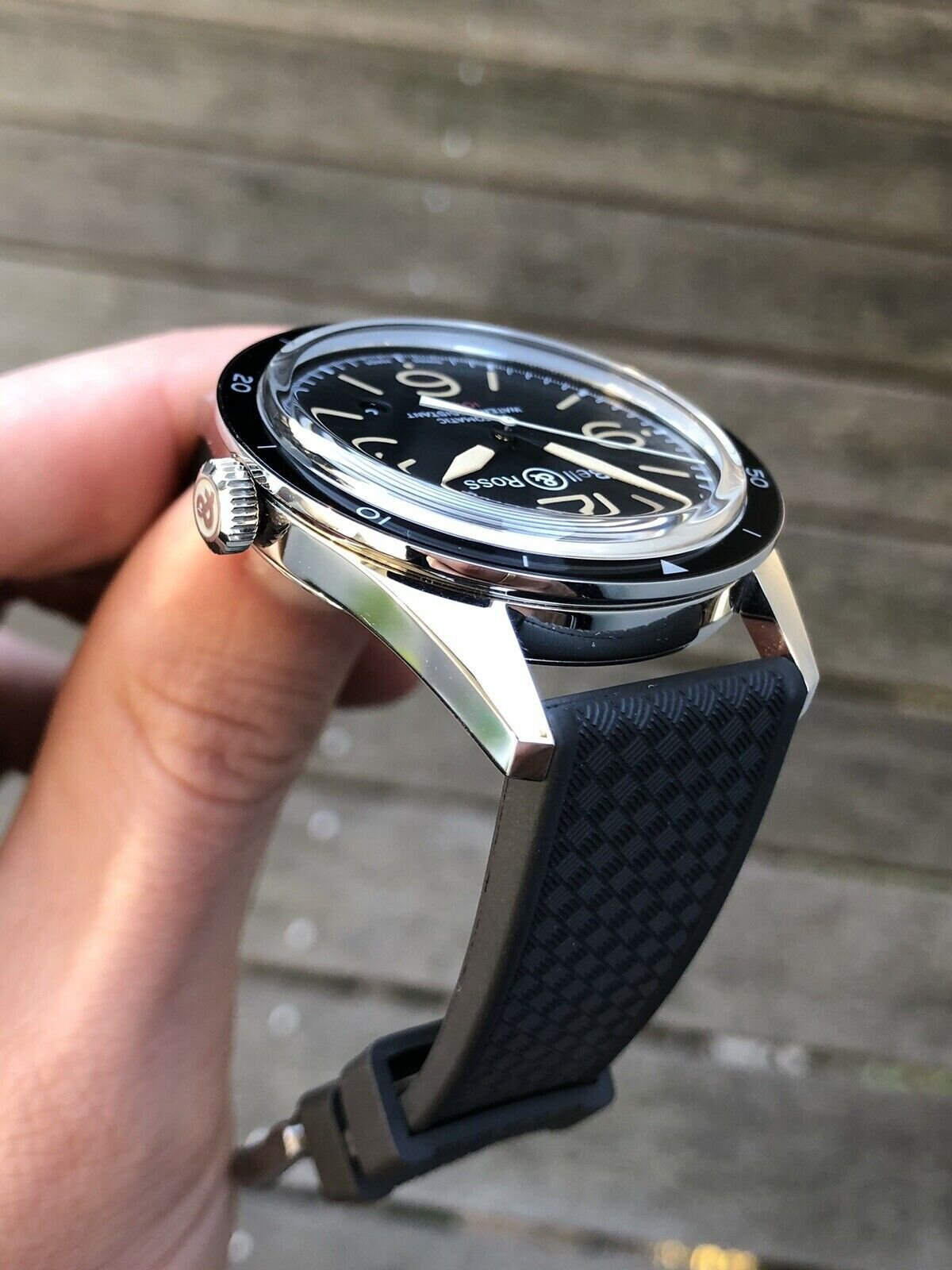 Bell &amp; Ross BR123 Sport Heritage BRV123-ST-HERSRB - 2019