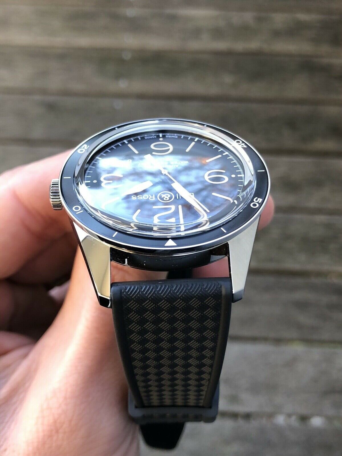 Bell &amp; Ross BR123 Sport Heritage BRV123-ST-HERSRB - 2019