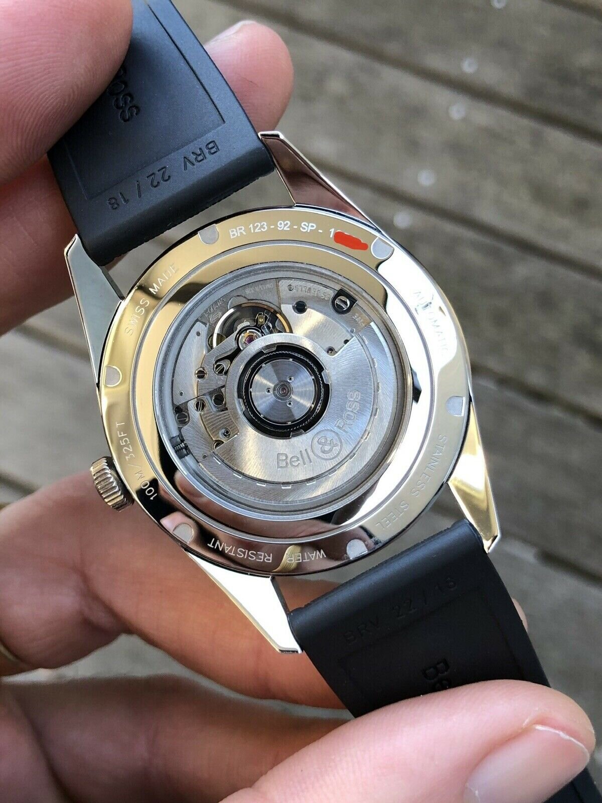 Bell &amp; Ross BR123 Sport Heritage BRV123-ST-HERSRB - 2019
