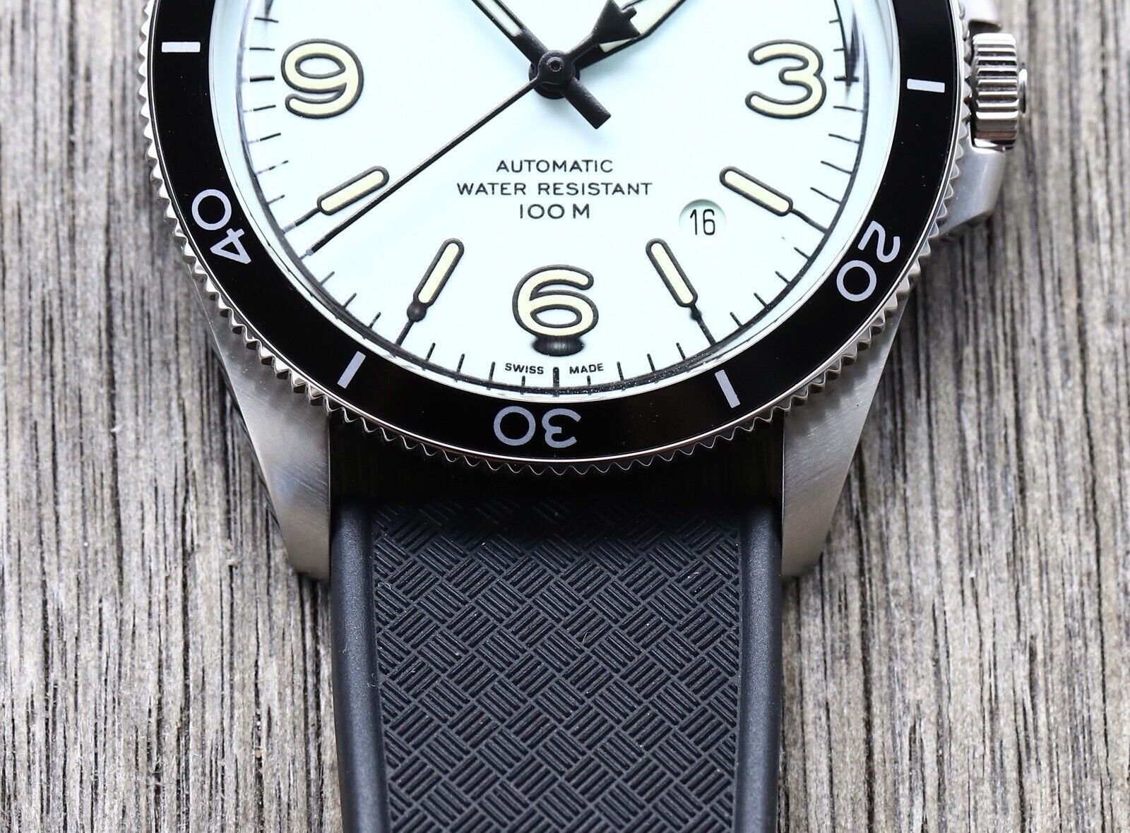 Bell & Ross BR V2-92 FULL LUM BRV292-LUM-ST/SRB 41mm - 2022
