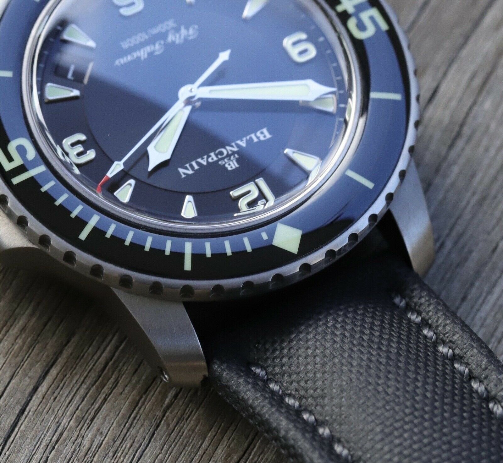 Blancpain titanium sales