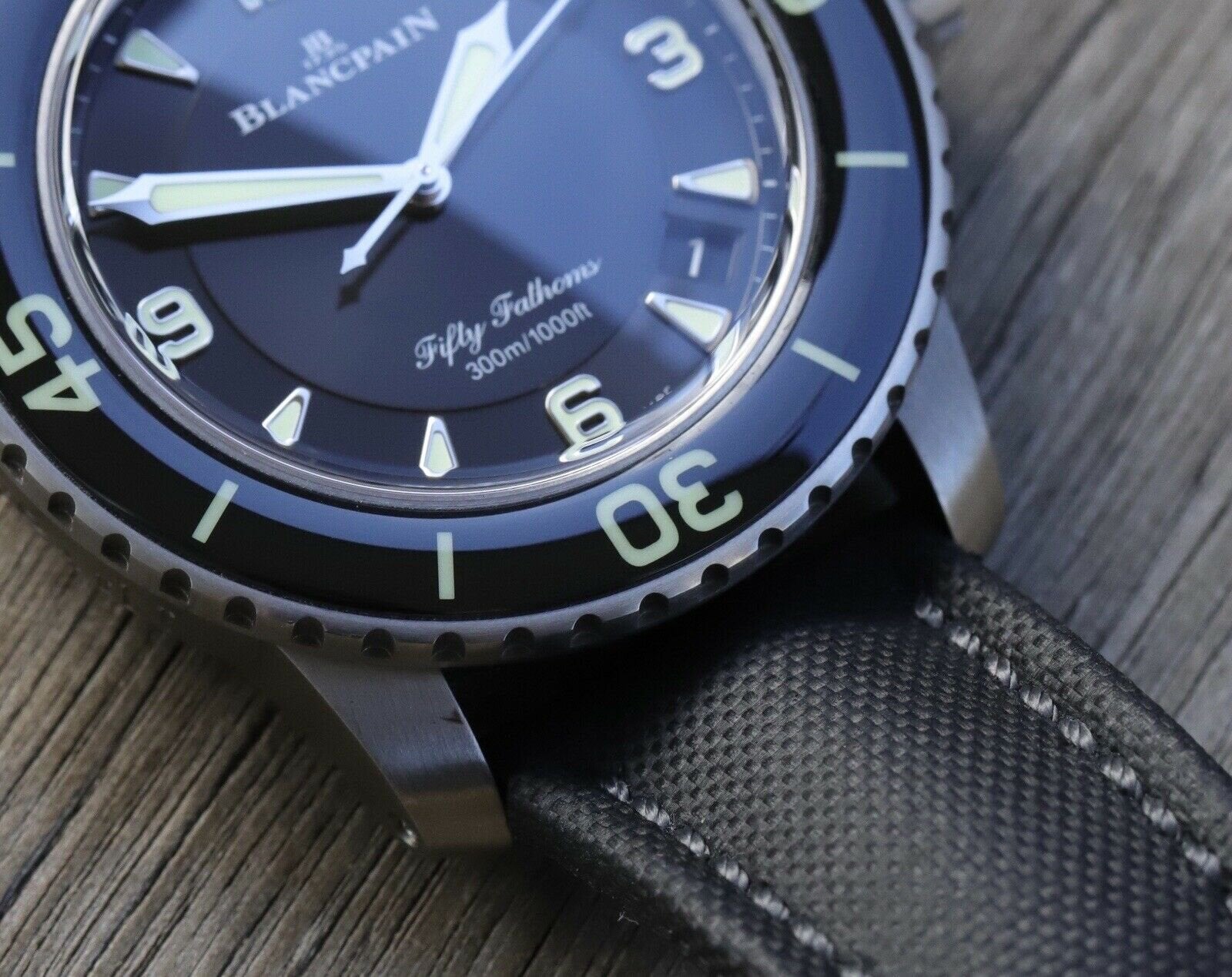 Blancpain Fifty Fathoms Automatique Titanium 5015 12B30 B52A