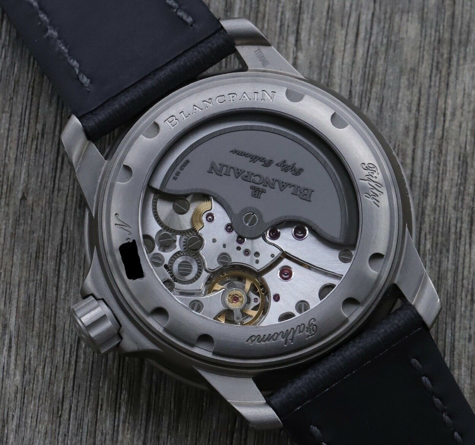 Blancpain Fifty Fathoms Automatique Titanium 5015 12B30 B52A