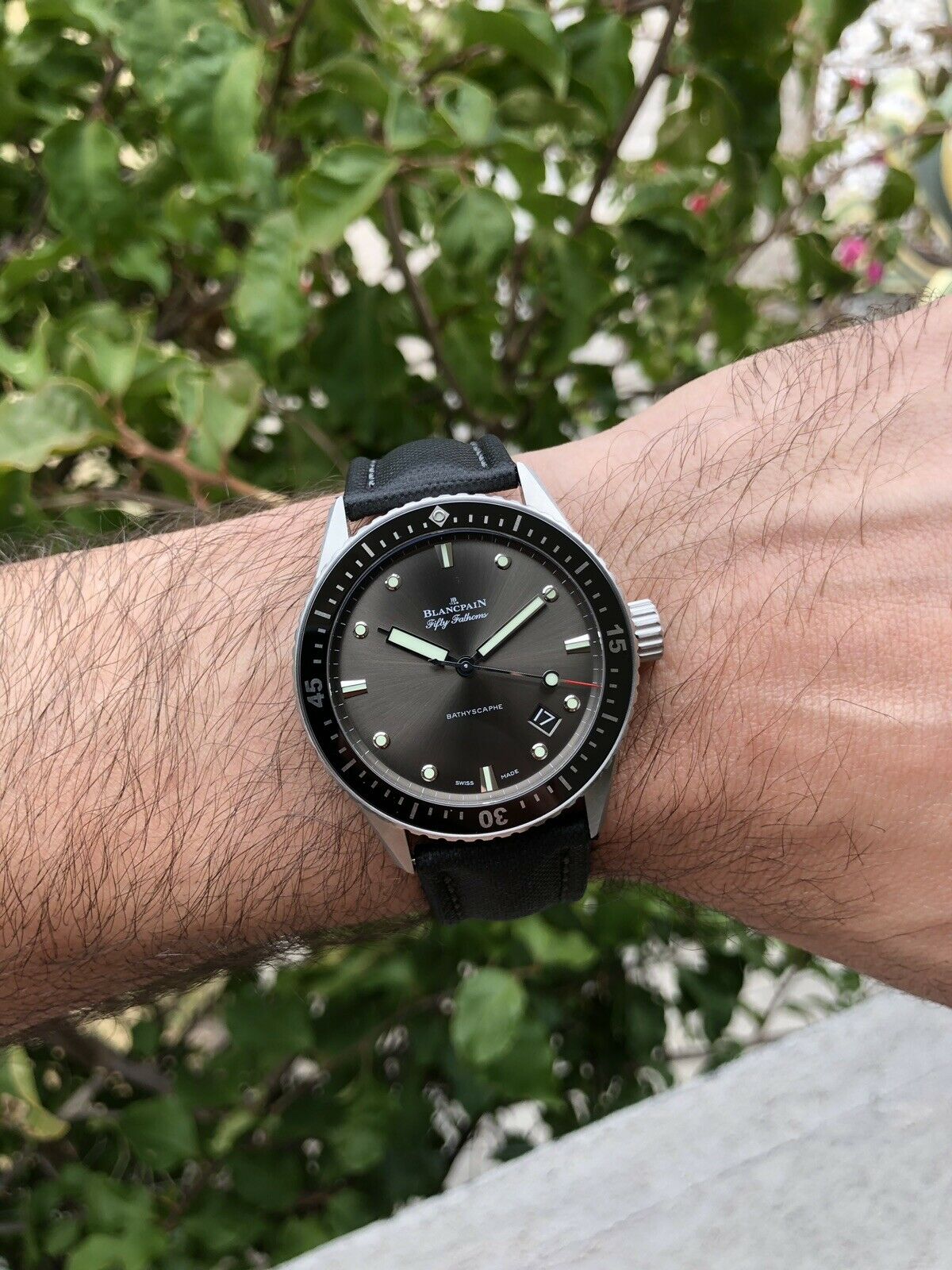 Blancpain Fifty Fathoms Bathyscaphe 5000-1110-B52A - 2018 Full set