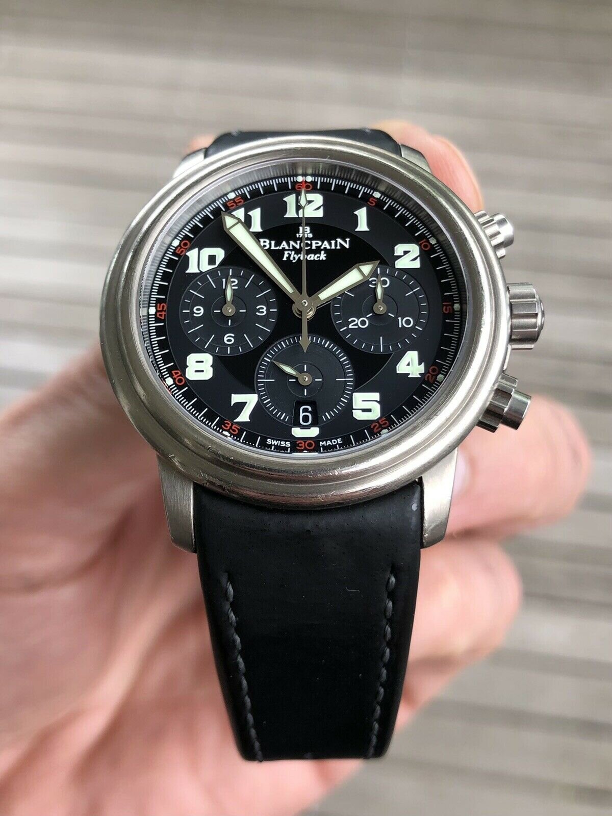 Blancpain Leman Flyback Chronograph 2185F Titanium – 2005