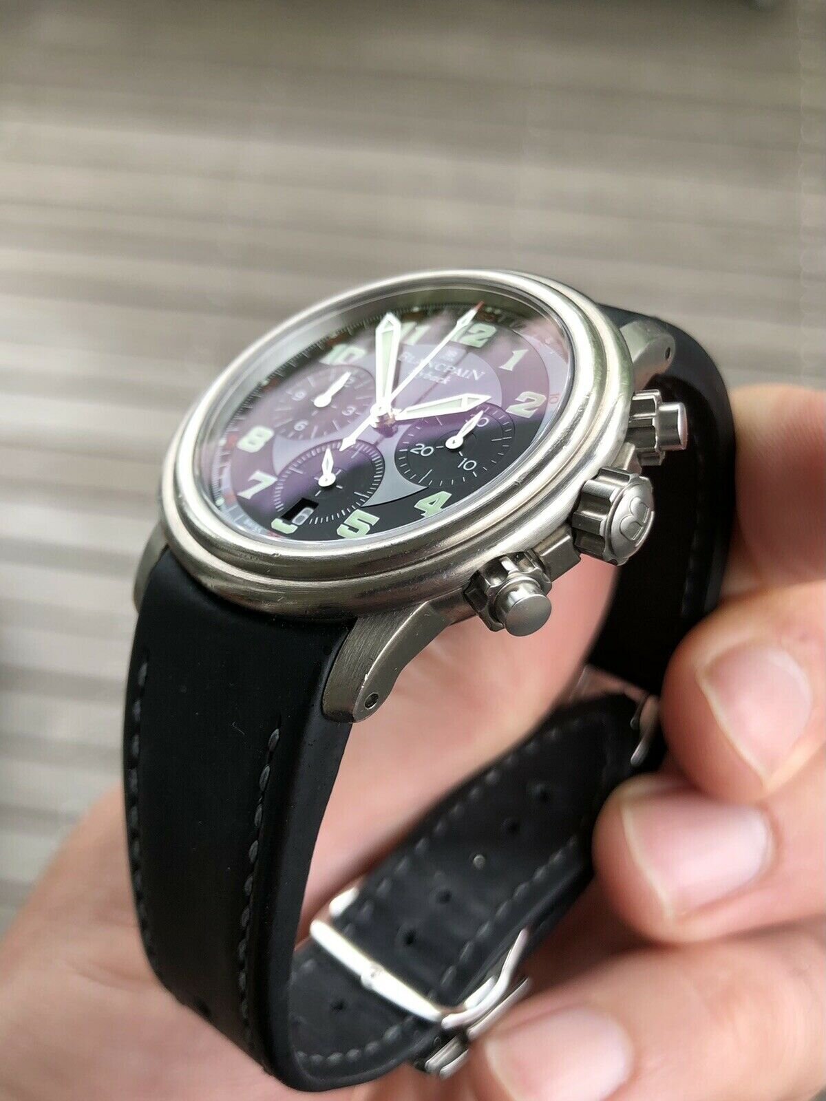 Blancpain Leman Flyback Chronograph 2185F Titanium – 2005
