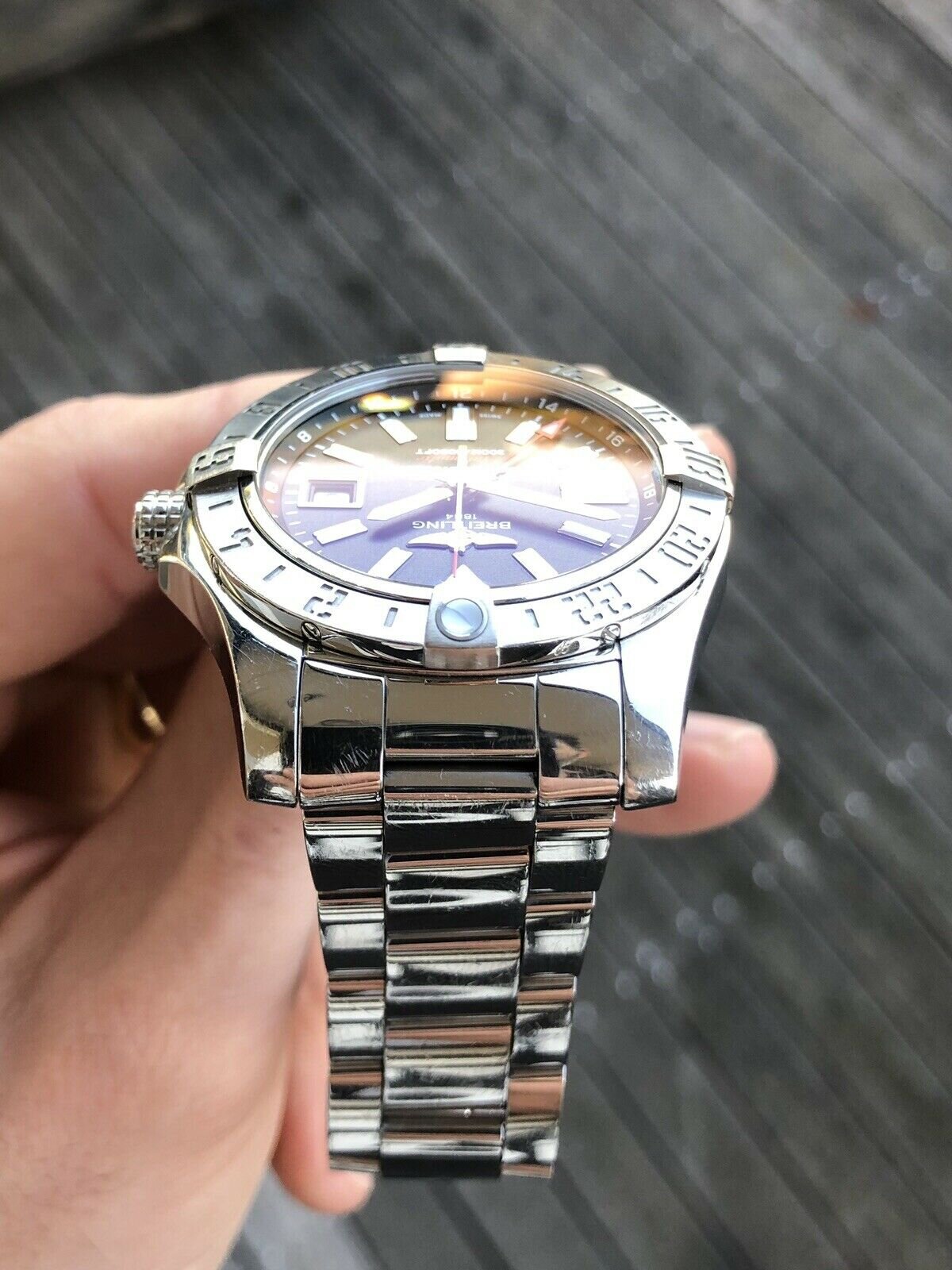Breitling avenger 2 gmt blue shop