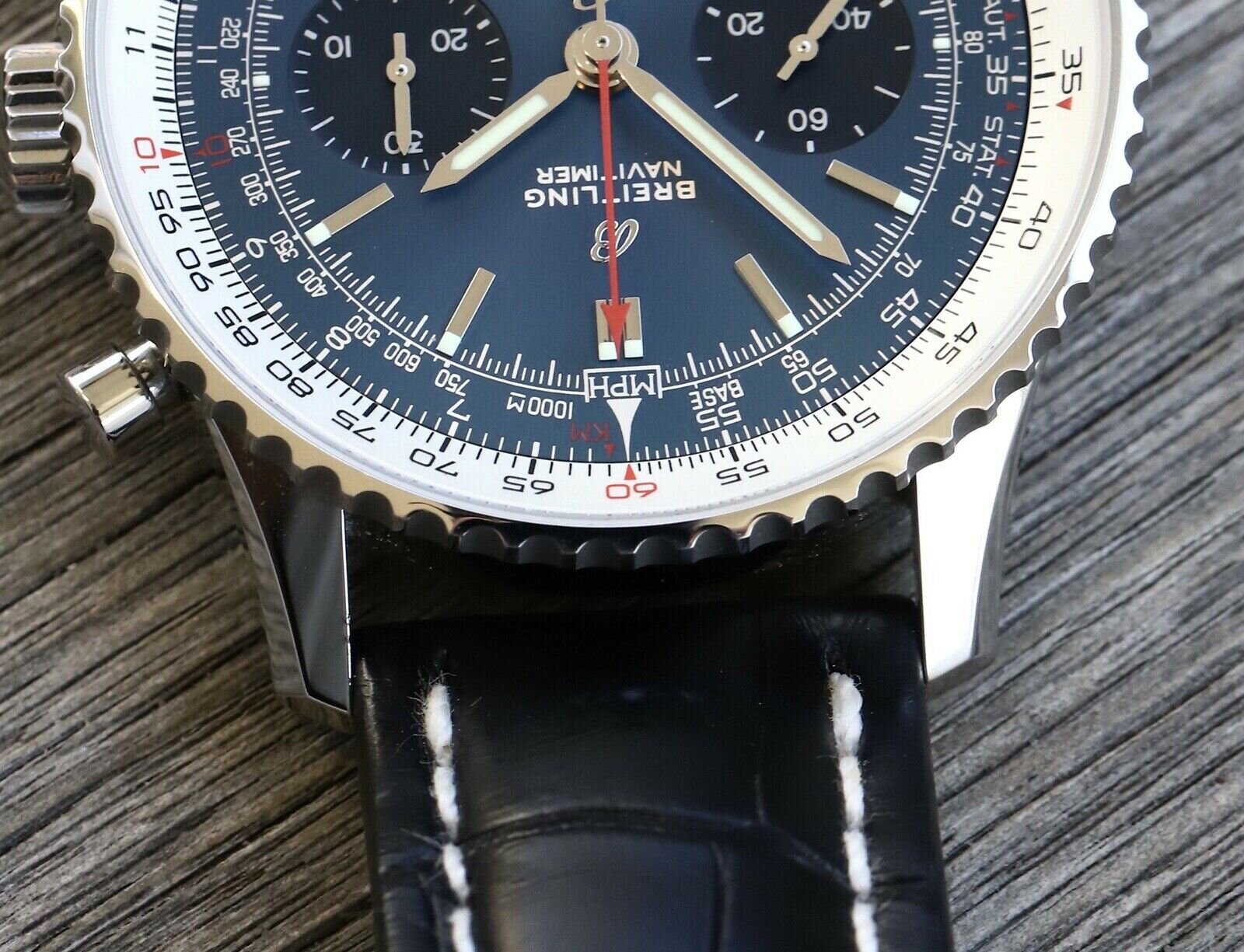 Breitling Navitimer 1 B01 Chronograph Blue Dial 43 AB0121211C1P1 – 2019