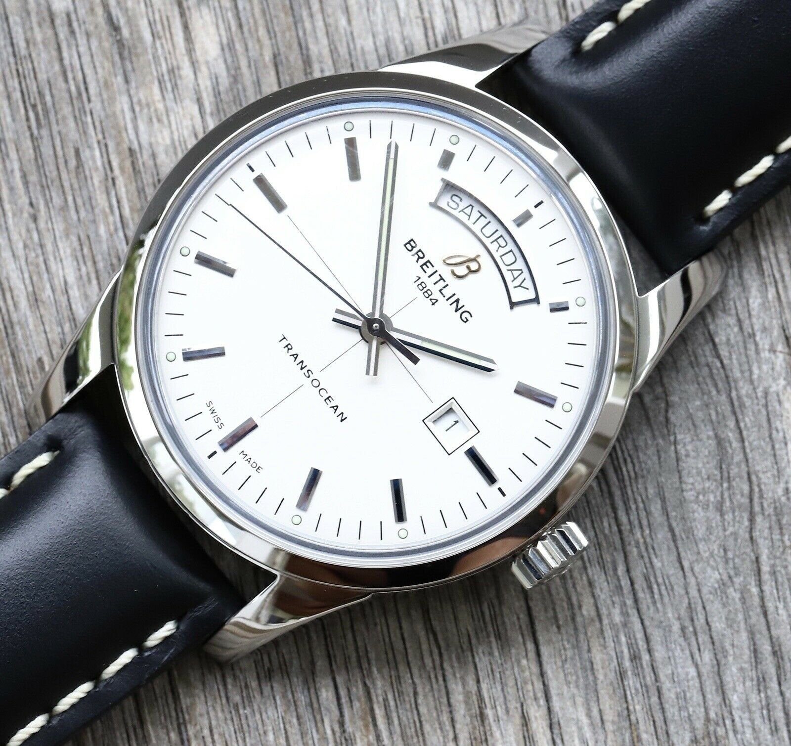 Breitling Transocean Day and Date A4531012/G77751 *Freshly serviced* - 2015