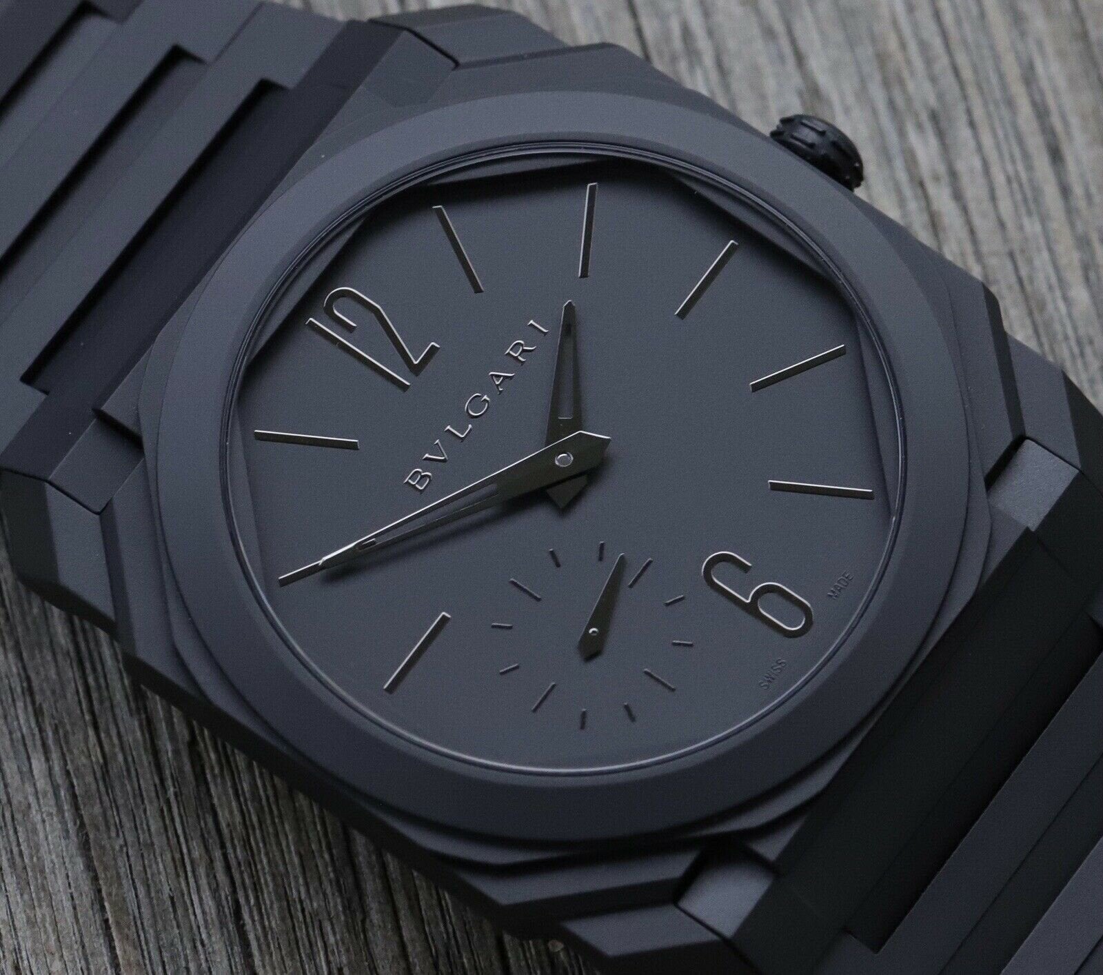 Bulgari Octo Finissimo Extra Thin Ceramic Ref 103077 Automatic – 2019