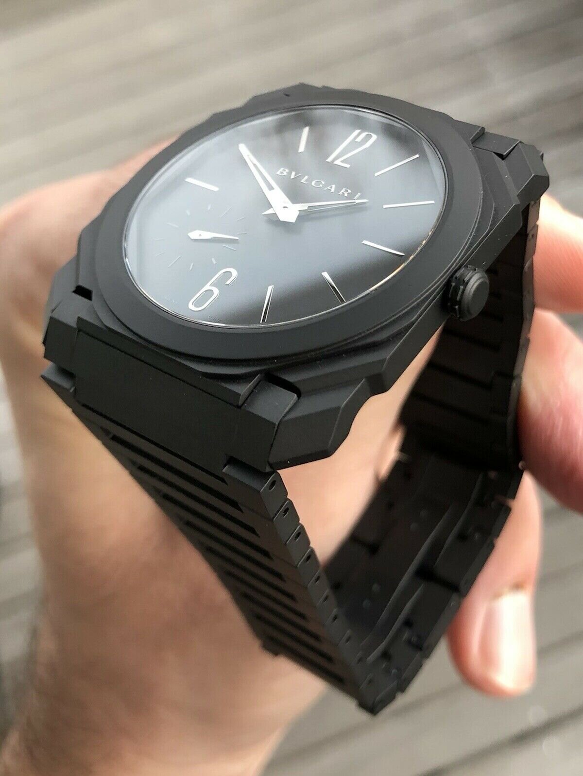 Bulgari Octo Finissimo Extra Thin Ceramic Ref 103077 Automatic – 2019