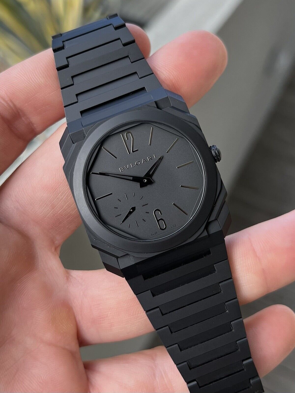 Bulgari Octo Finissimo Extra Thin Ceramic Ref 103077 Automatic – 2019