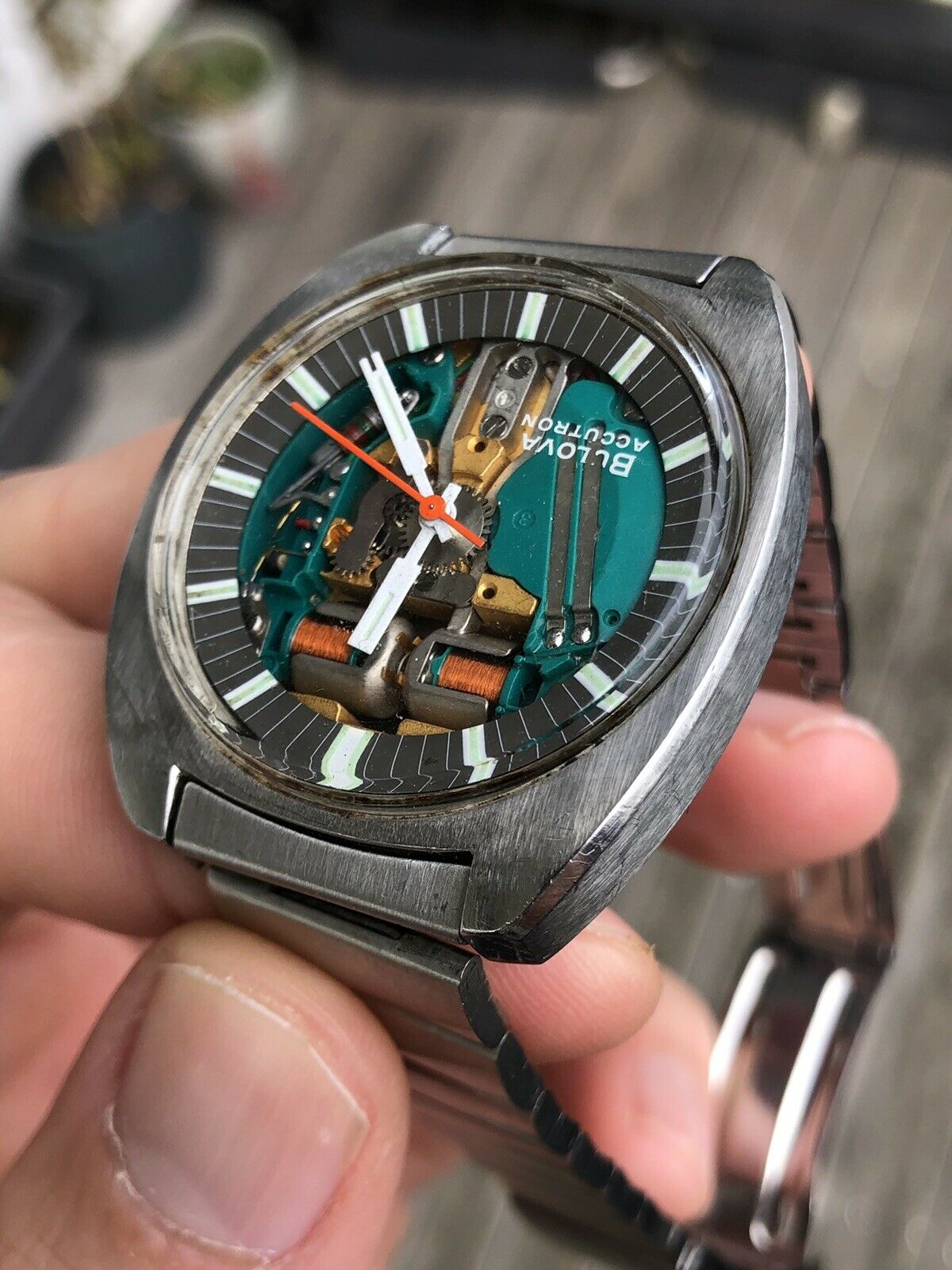 Bulova Accutron Spaceview 'T' - circa 1970 – Watch Vault Australia