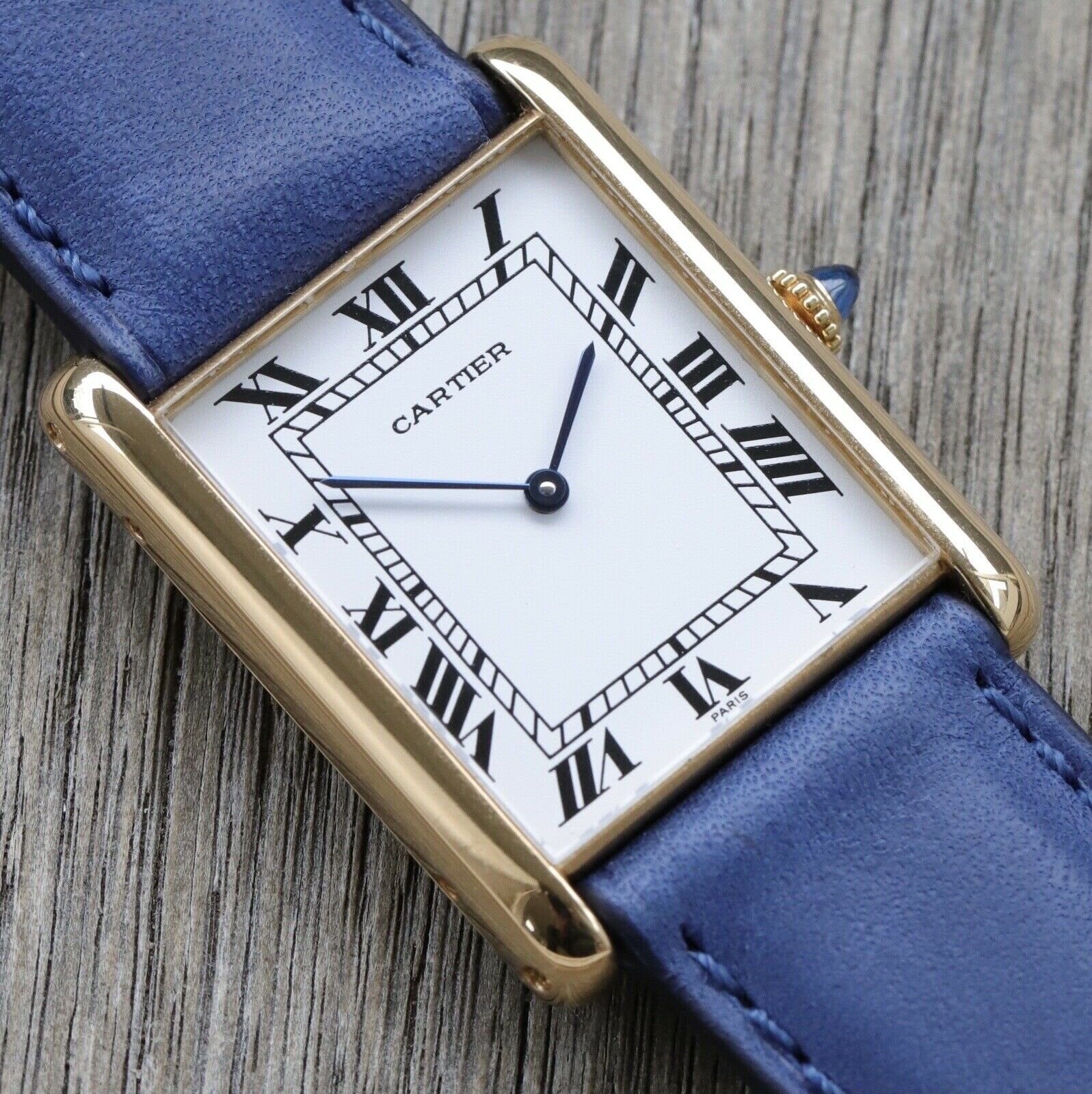 Cartier Tank 'Jumbo' Automatique 17002 - Circa-1975