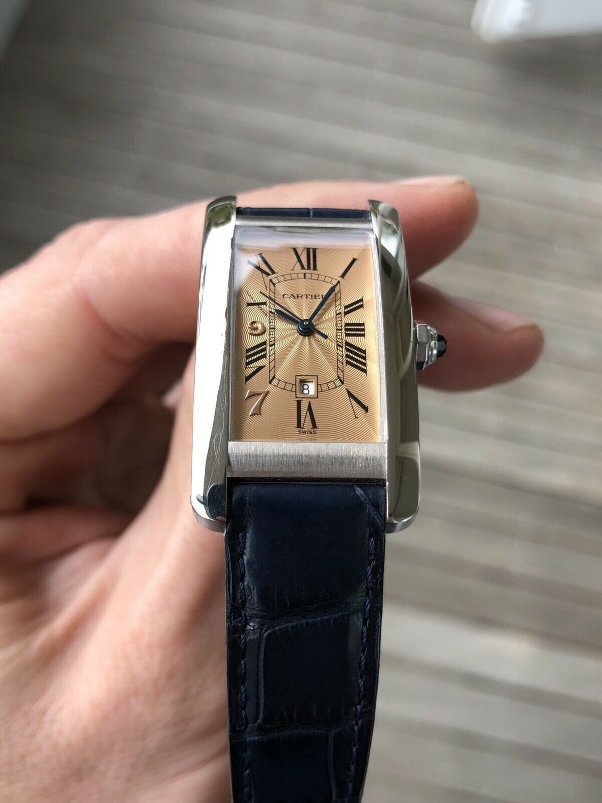 Cartier Tank Americaine Hong Kong LE White Gold 1726 - 1997