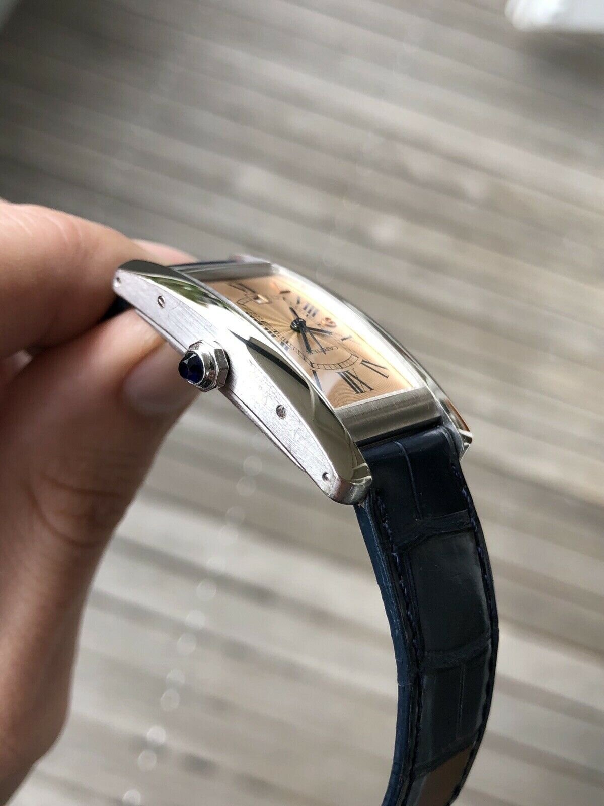 Cartier Tank Americaine Hong Kong LE White Gold 1726 - 1997