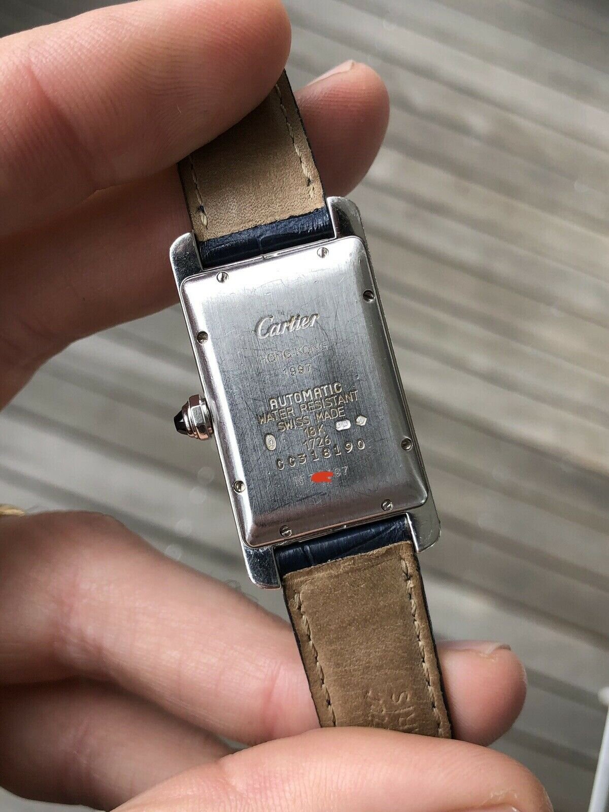 Cartier Tank Americaine Hong Kong LE White Gold 1726 - 1997