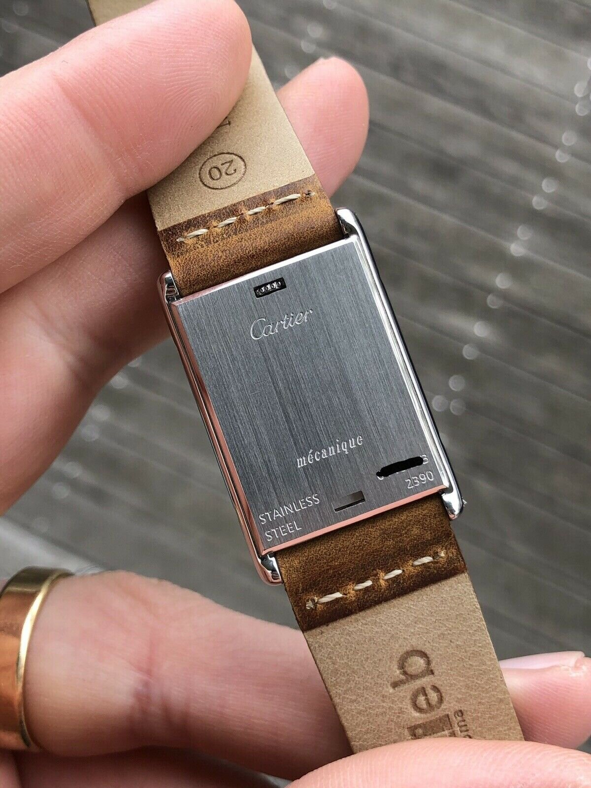 Cartier Tank Basculante 2390 Mécanique