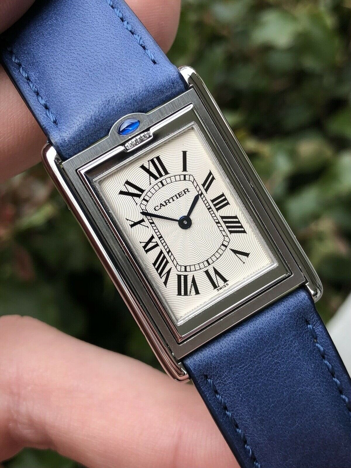 Cartier tank basculante mechanical discount