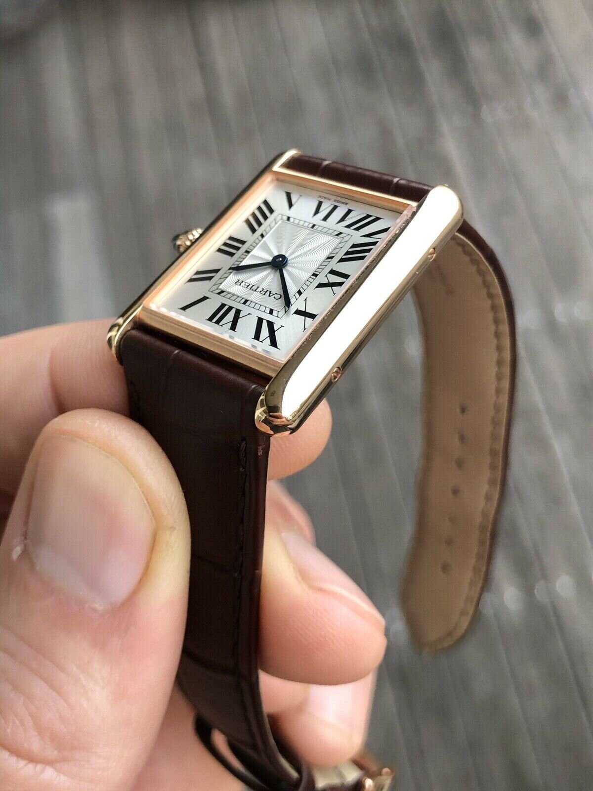 Cartier Tank Louis rose gold ref. WGTA0011 2020, mechanical movement, Tank  100th Anniverasy