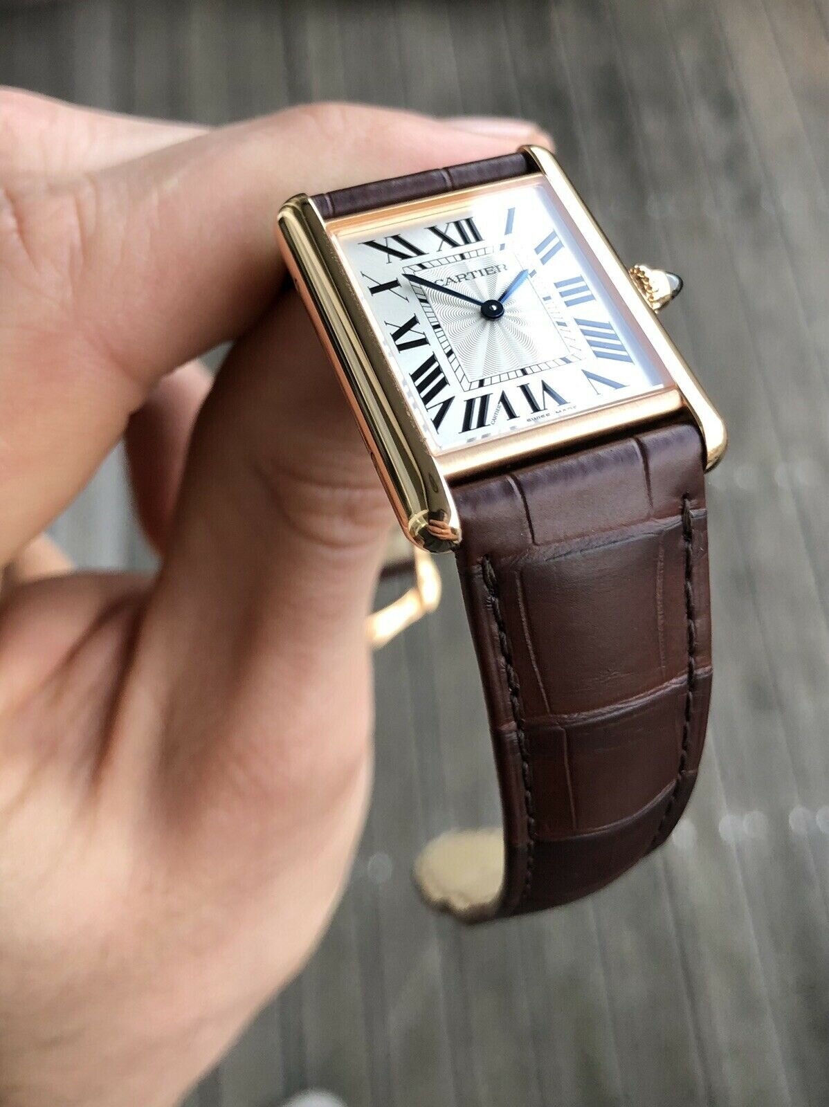 Cartier Tank Louis rose gold ref. WGTA0011 2020, mechanical movement, Tank  100th Anniverasy