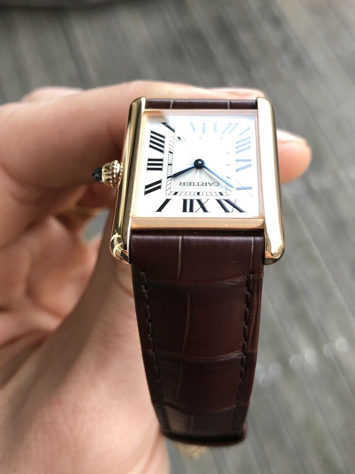 Cartier Tank Louis Cartier Rose Gold WGTA0011 - 2020