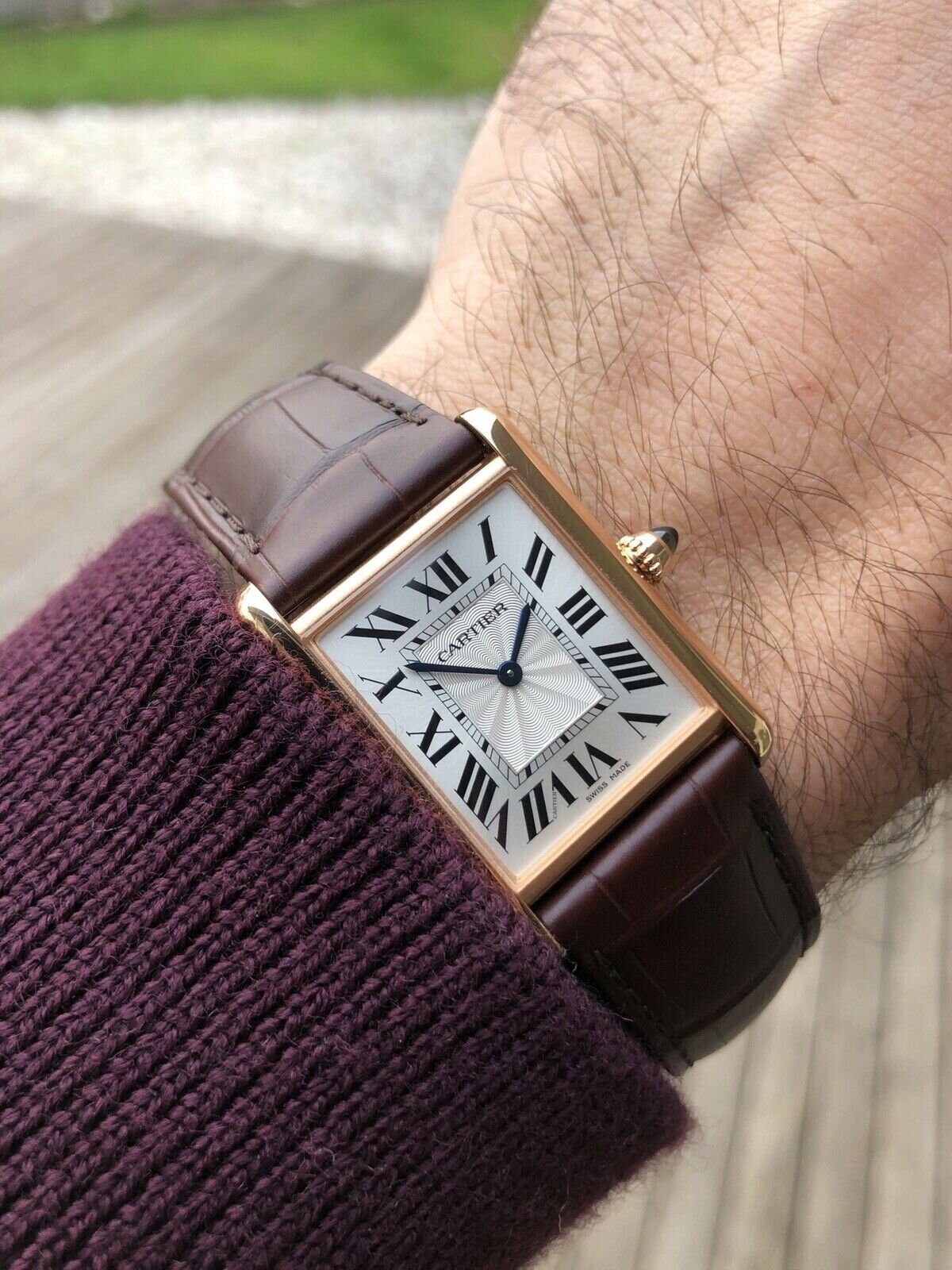 Cartier Tank Louis Cartier Rose Gold WGTA0011 - 2020