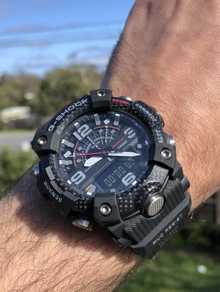 Casio G-Shock Mudmaster GG-B100-1A Carbon 5594 – Watch Vault Australia